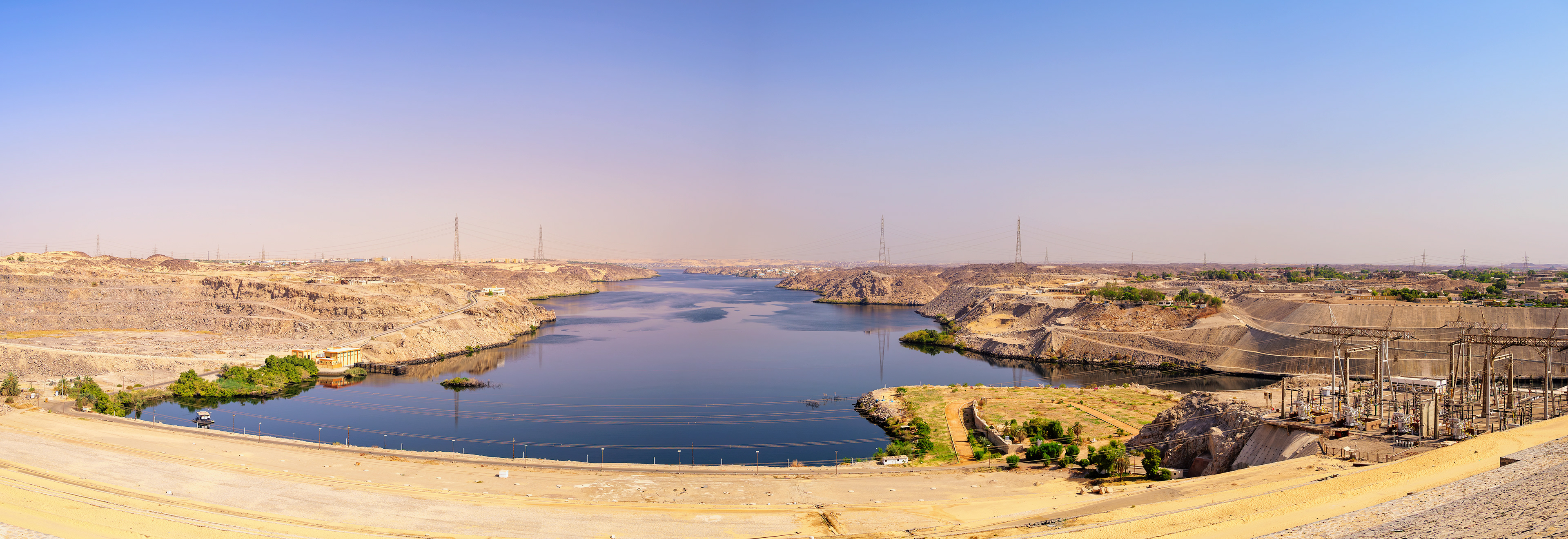 Aswan from The High Dam