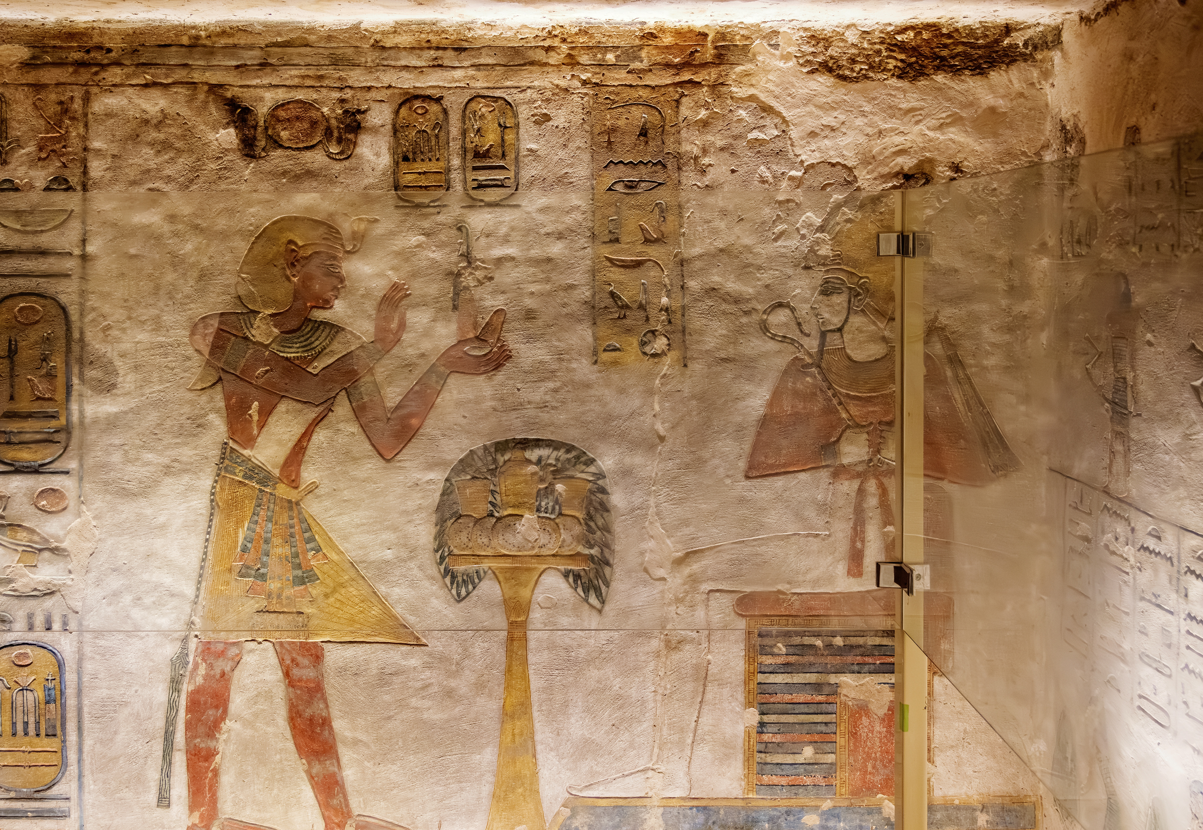 Tomb of Rameses III at Valley of the Kings