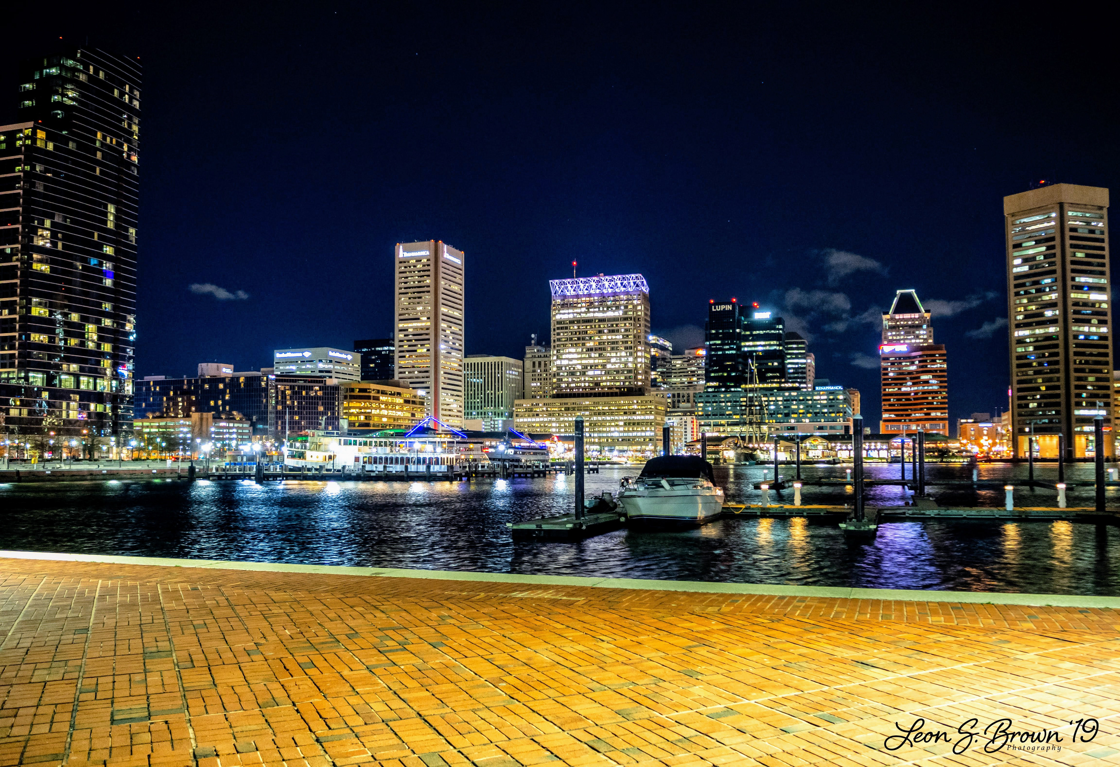 Baltimore City from The Inner Harbor