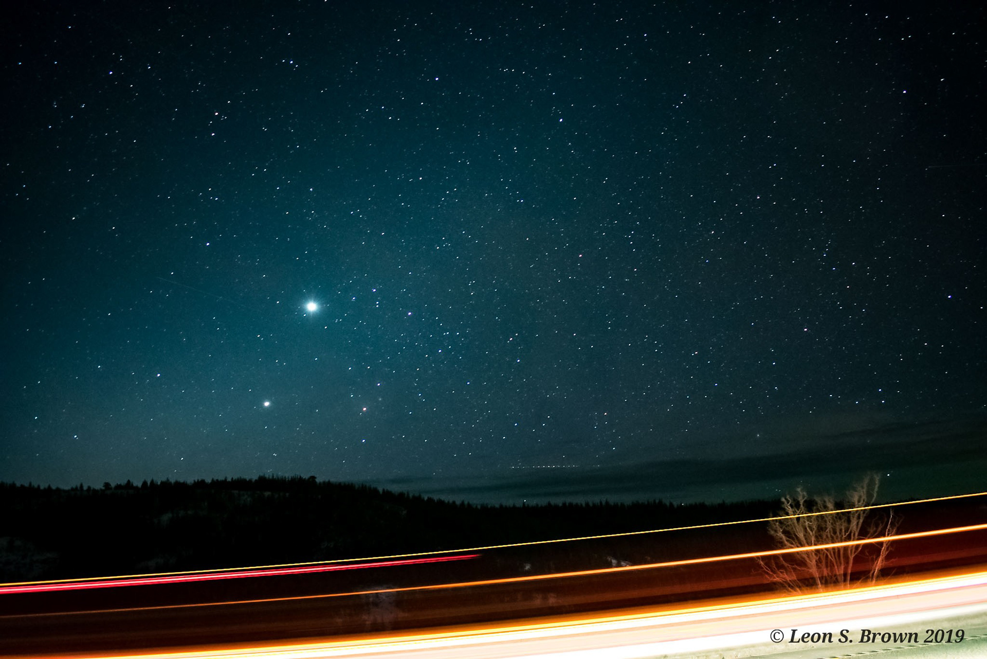 The galaxy from Donners Summit