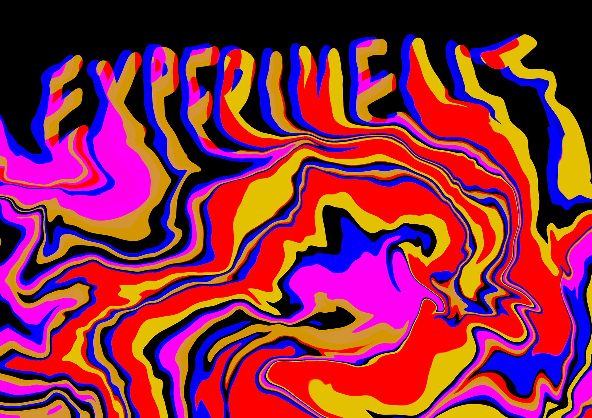 Same goes for this experiment. Since the rule says "consider everything an experiment" I thought it would be fun to do an experiment on the word everything.