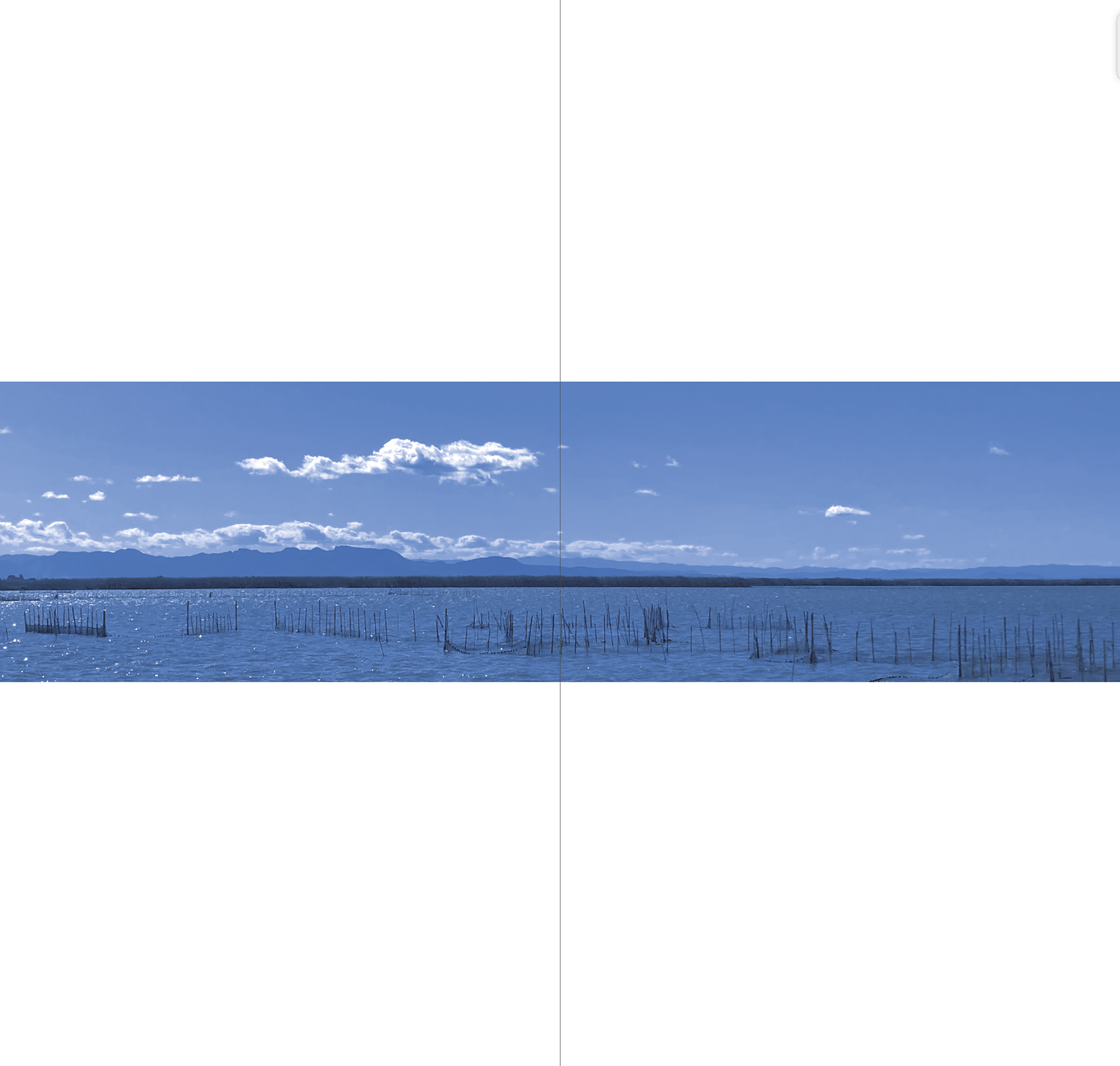 shadows, sky and water speak for itself. I like let this breath and placed it like this so people could pause