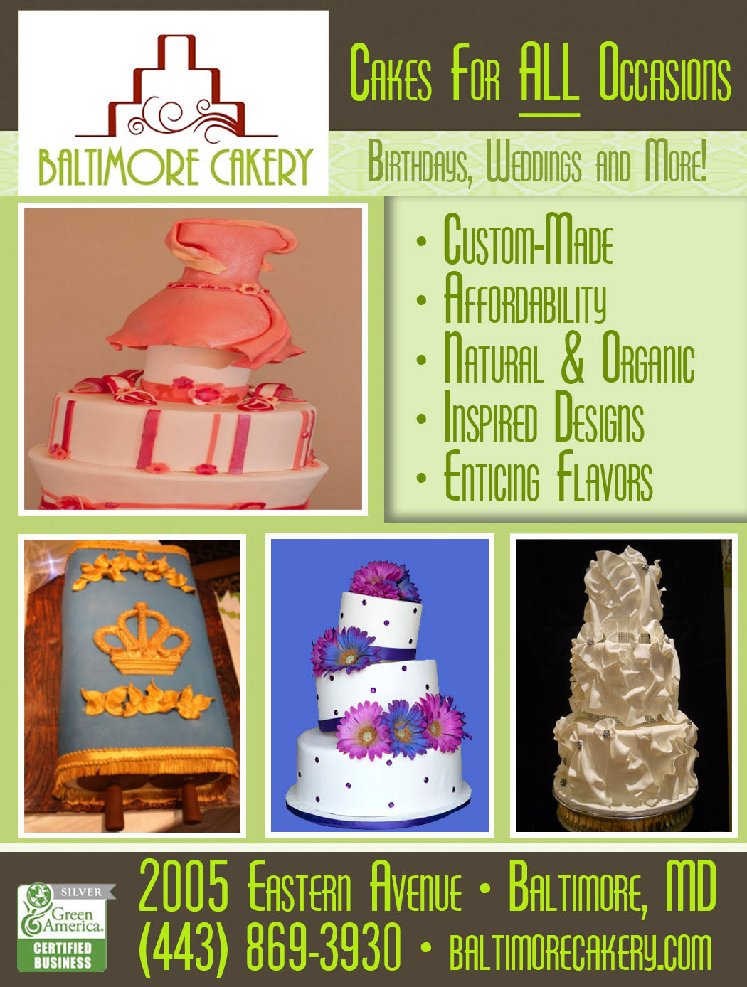 Baltimore Cakery, 2012