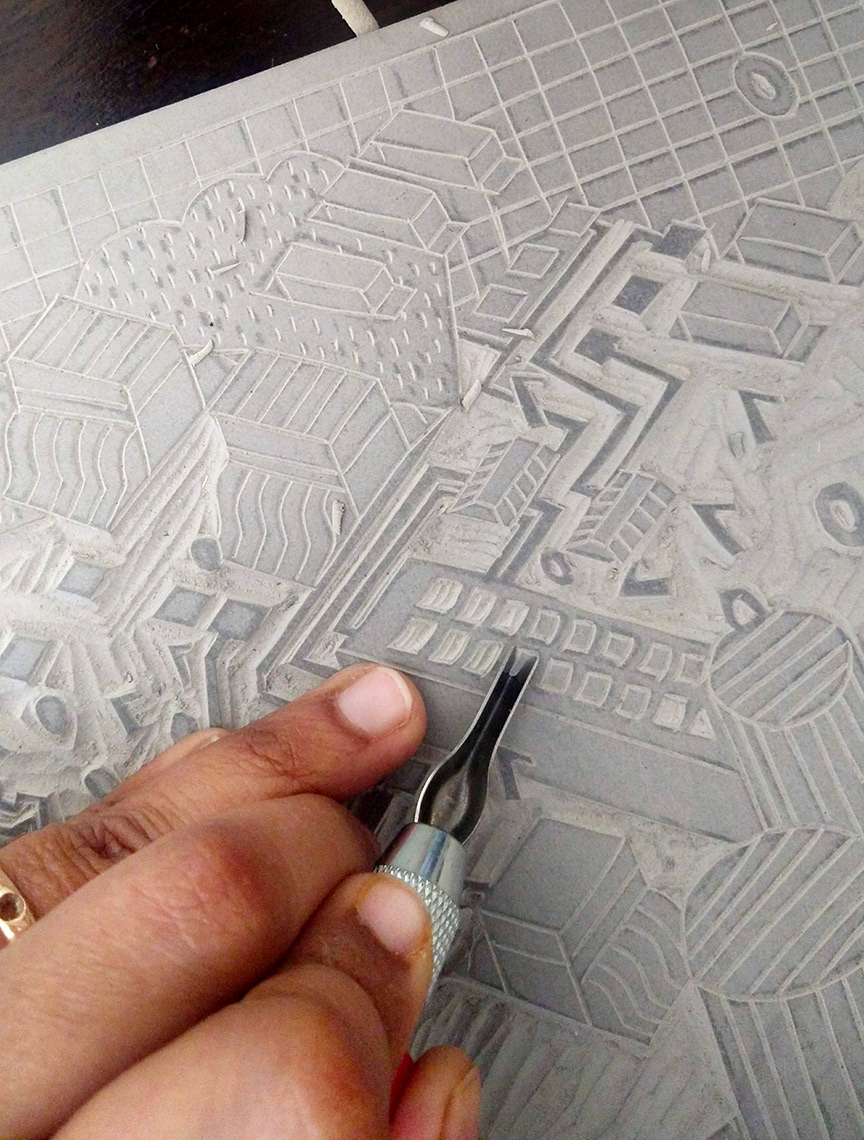 Carving circuit city