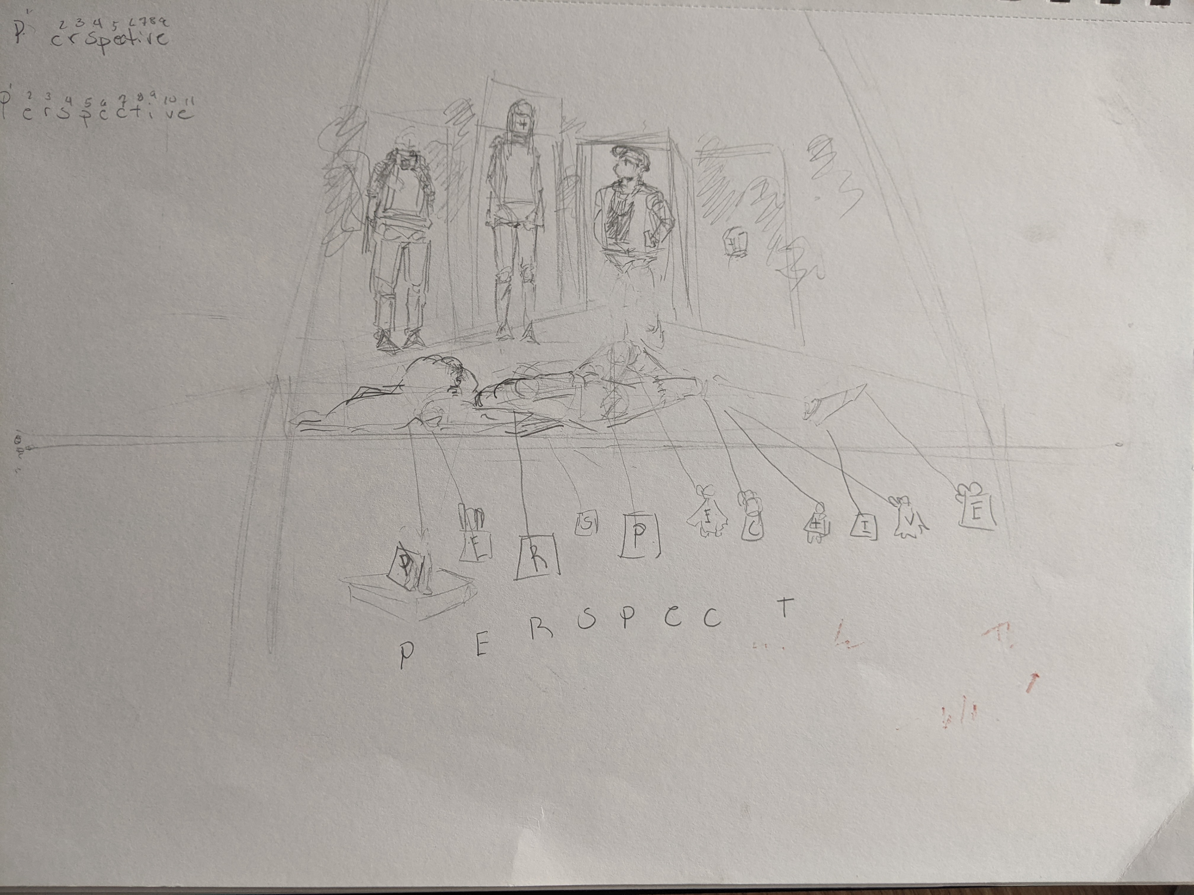 Idea 2: (The unseen perspective)