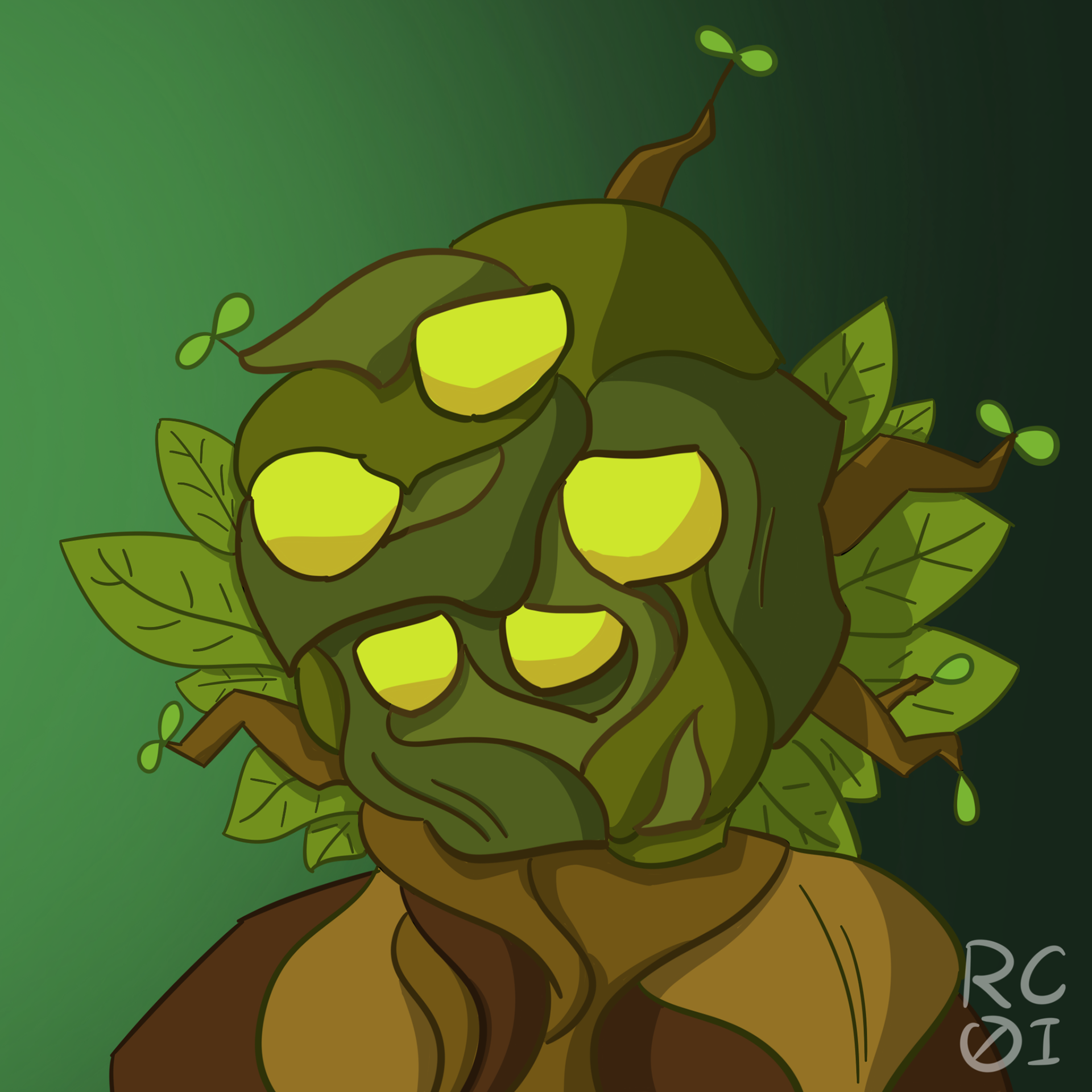 Miscellaneous headshot commission of character