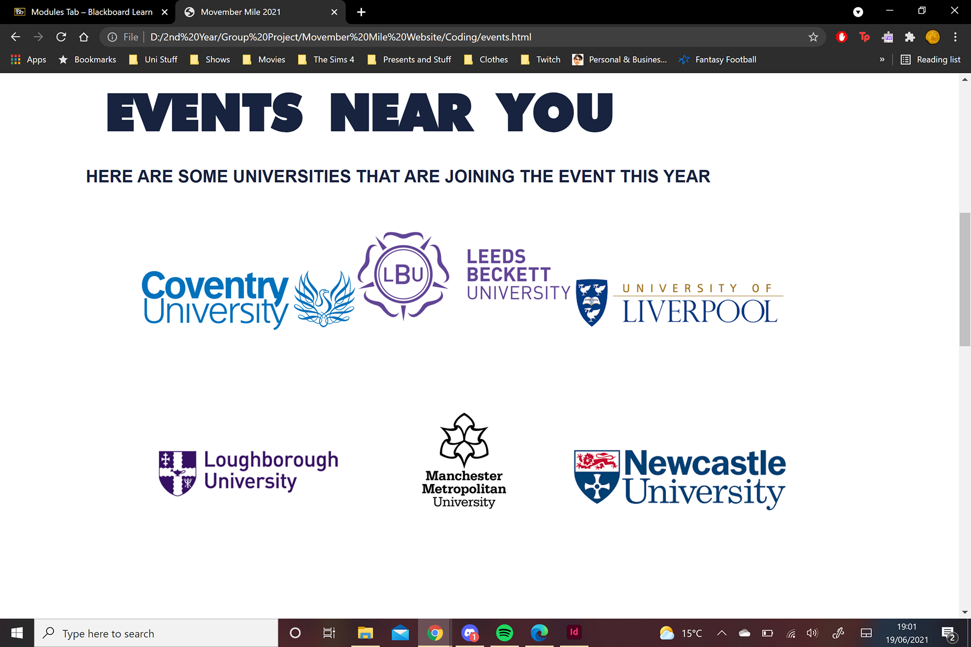 Events near you