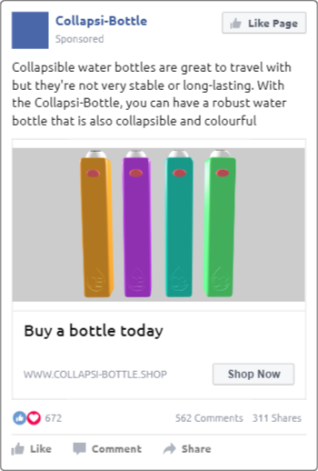 Facebook ad