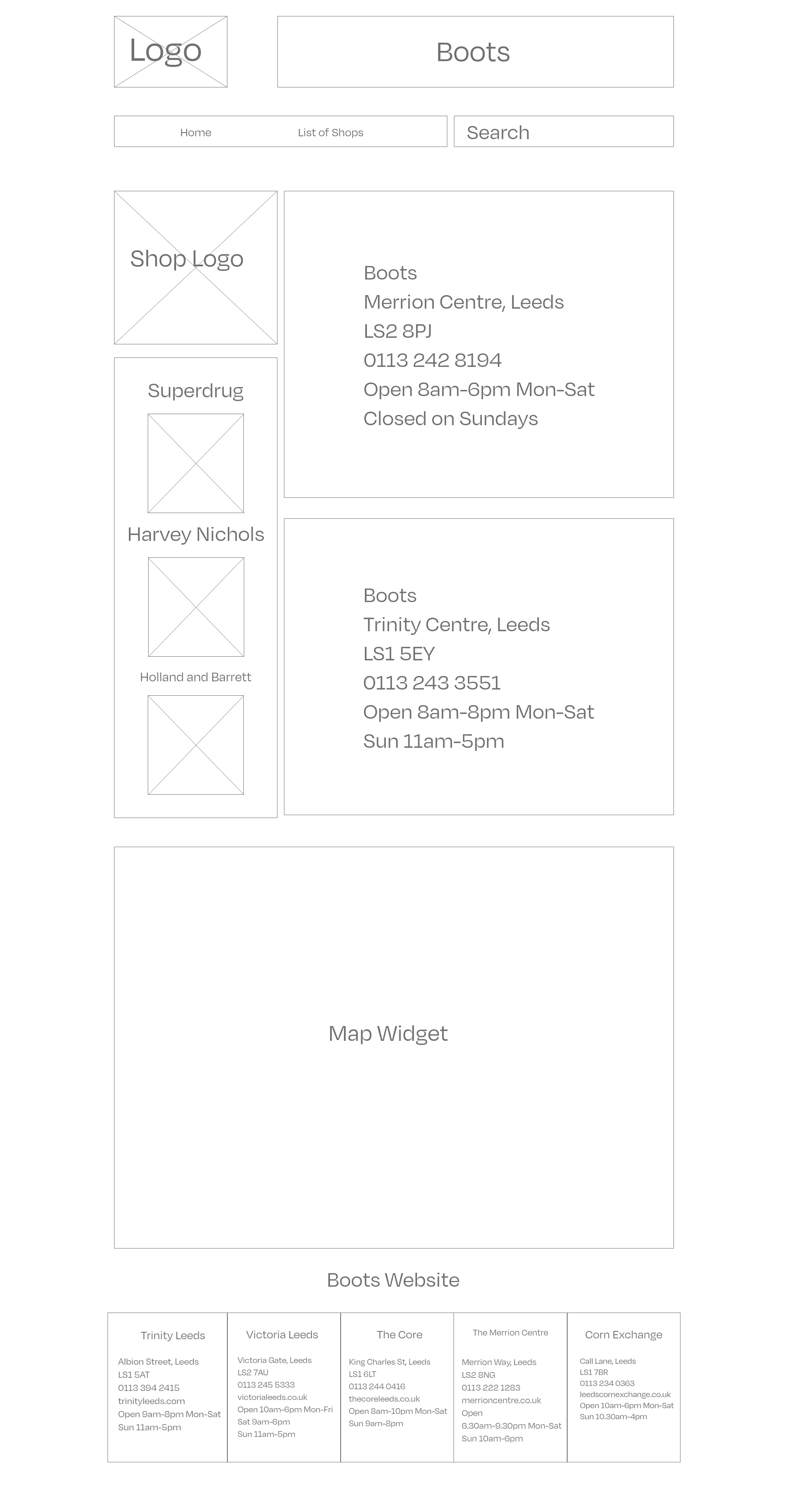 Web individual shop
