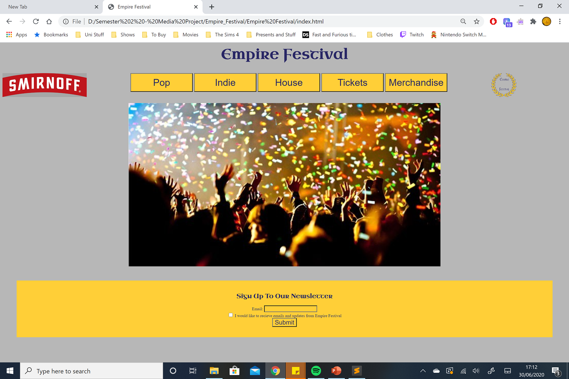 Homepage