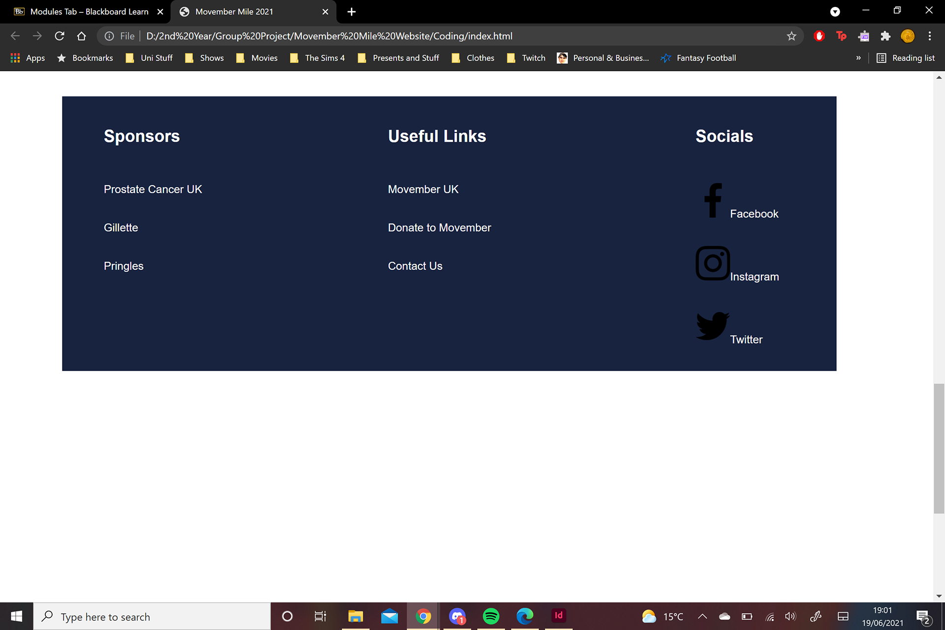 Footer