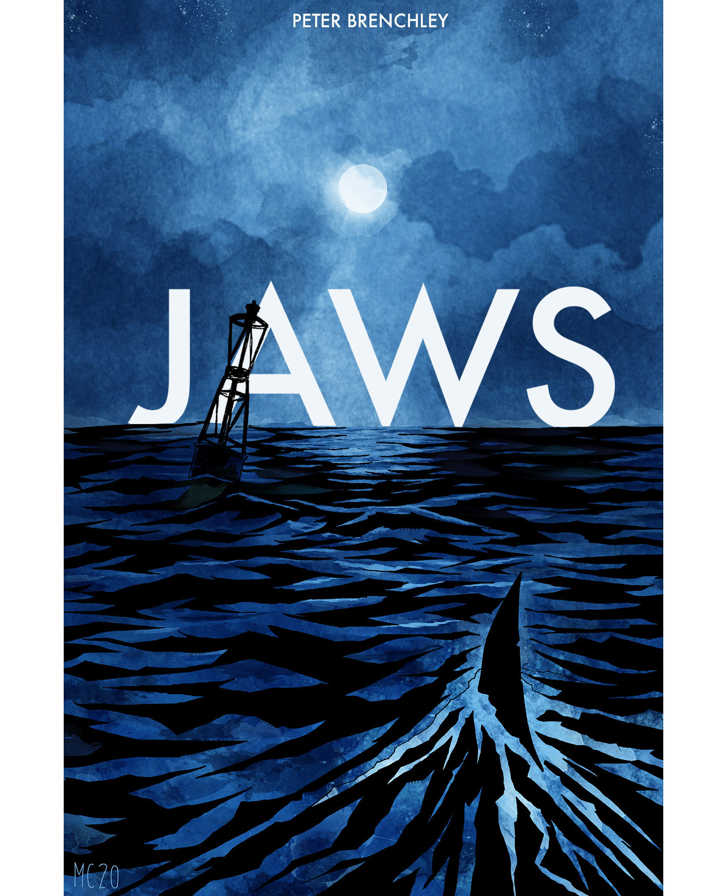 Jaws Cover Illlustration