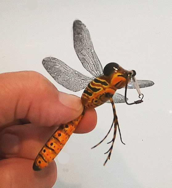 Dragonfly Fishing Lure,Realistic Topwater Lures Dragonfly Shape