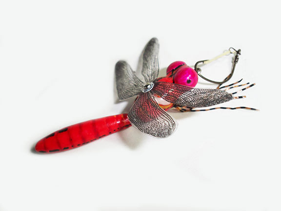 NOLITOY 3pcs Lure Dragonfly Fishing Dragonfly Fishing Lure with Hook  Fishing Bait with Hooks Bass Fishing Accessories Imitation Fishing Hook to  Rotate