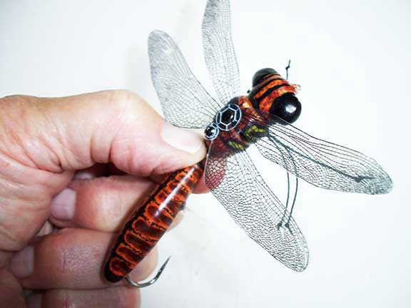 Dragonfly Fishing Lure - Realistic Dragonfly Fishing Lure | Lifelike Fake  Dragonfly Bait with Hook | Artificial Dragonfly Bait for Ponds Freshwater