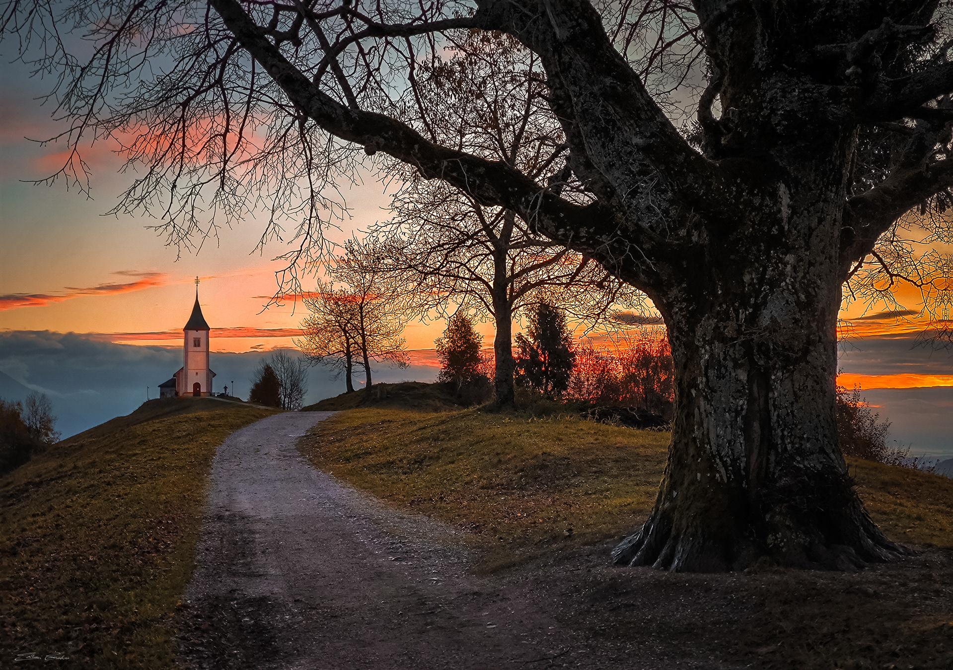 St.Primoz Church - Jamnik, Slovenia