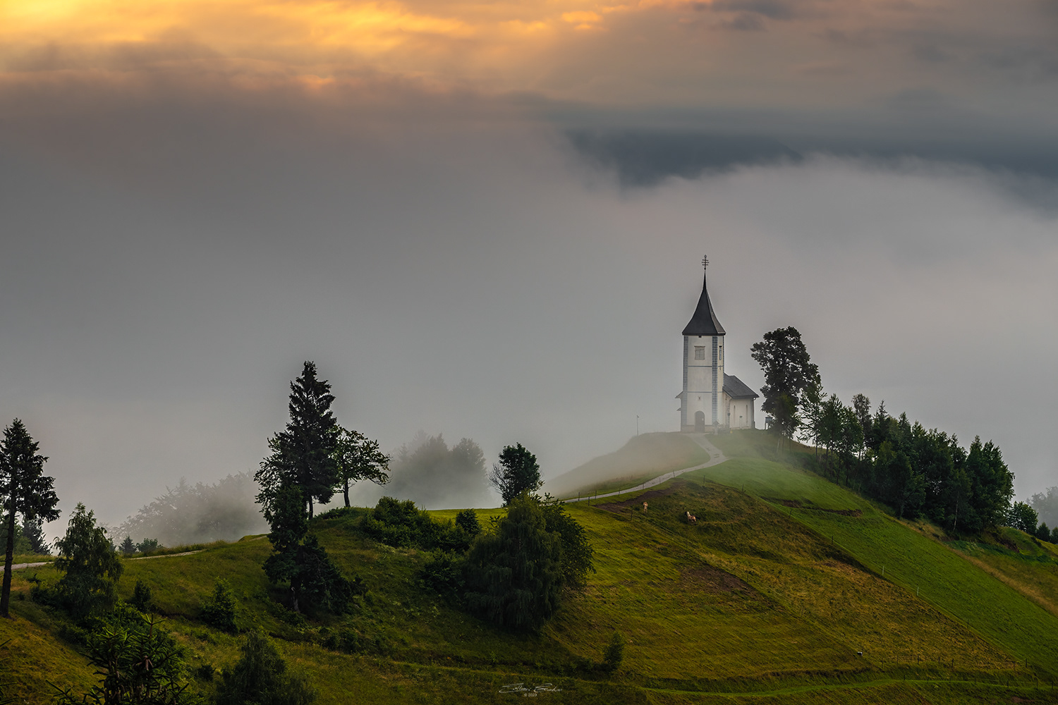 St.Primoz Church - Jamnik, Slovenia