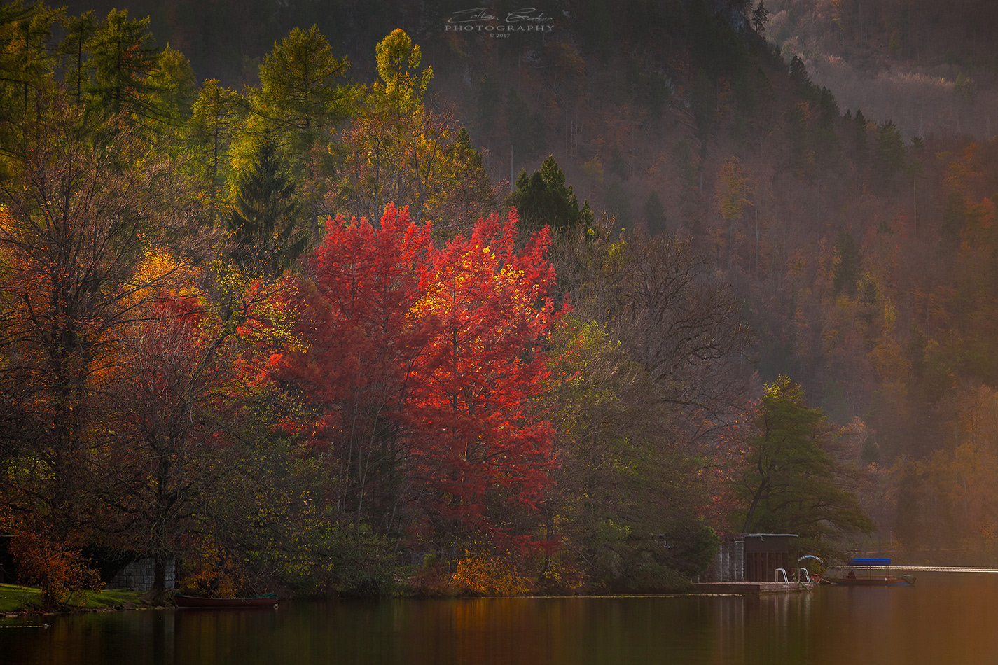 Autumn colors of Bled