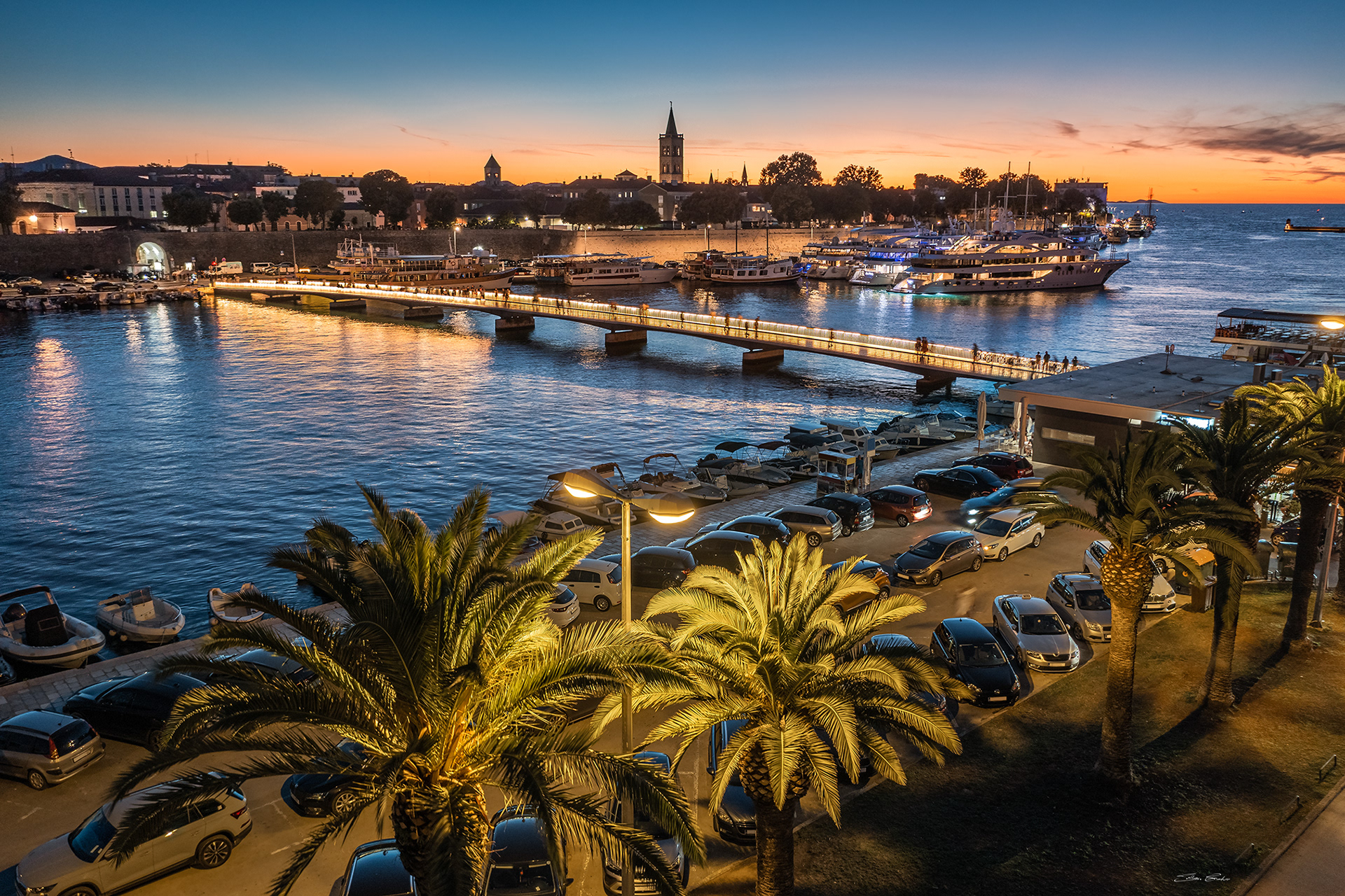Zadar at sunset - Croatia
