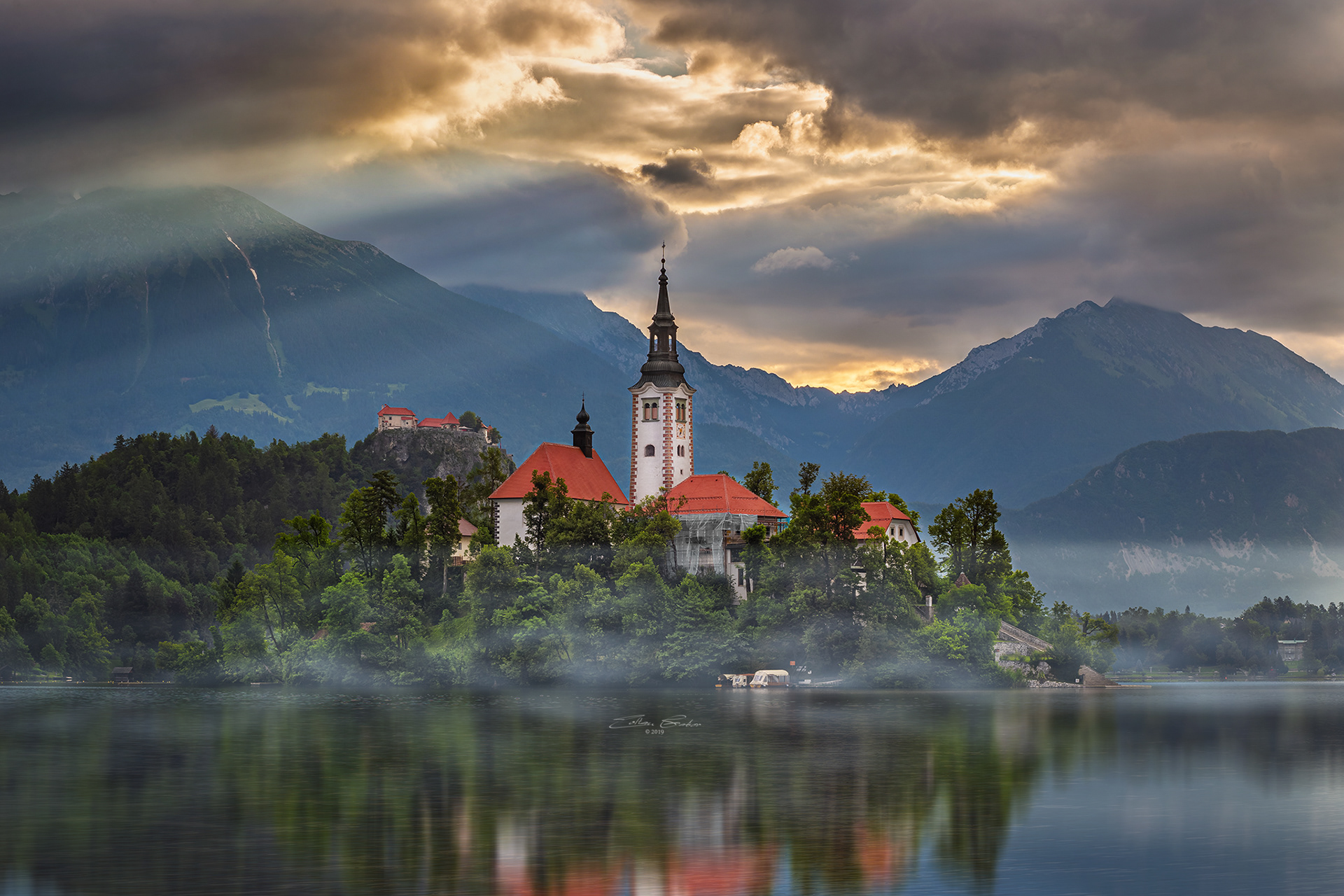 Church of the Assumption of Mary - Lake Bled