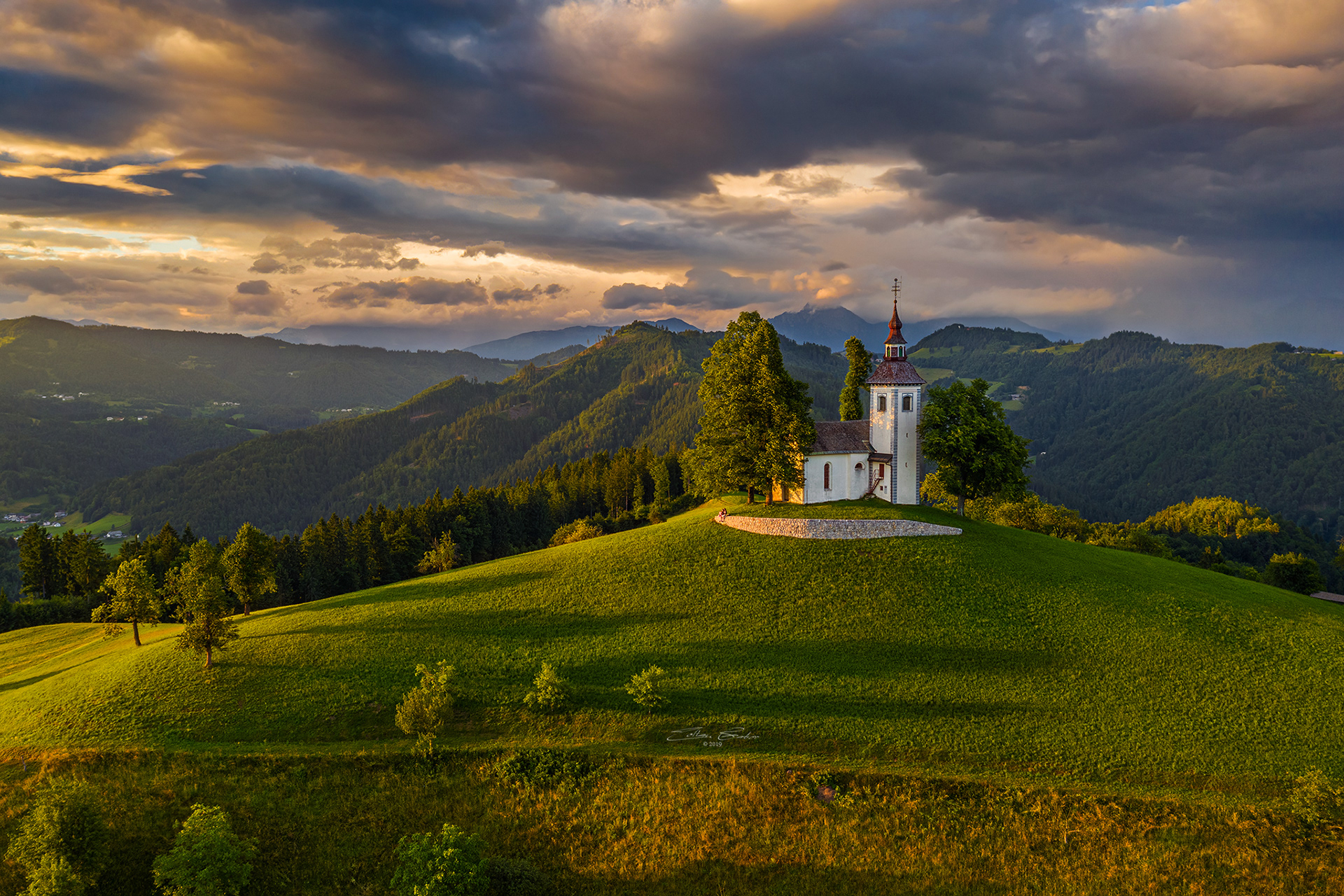 Sveti Tomaz hilltop church, Skofja Loka