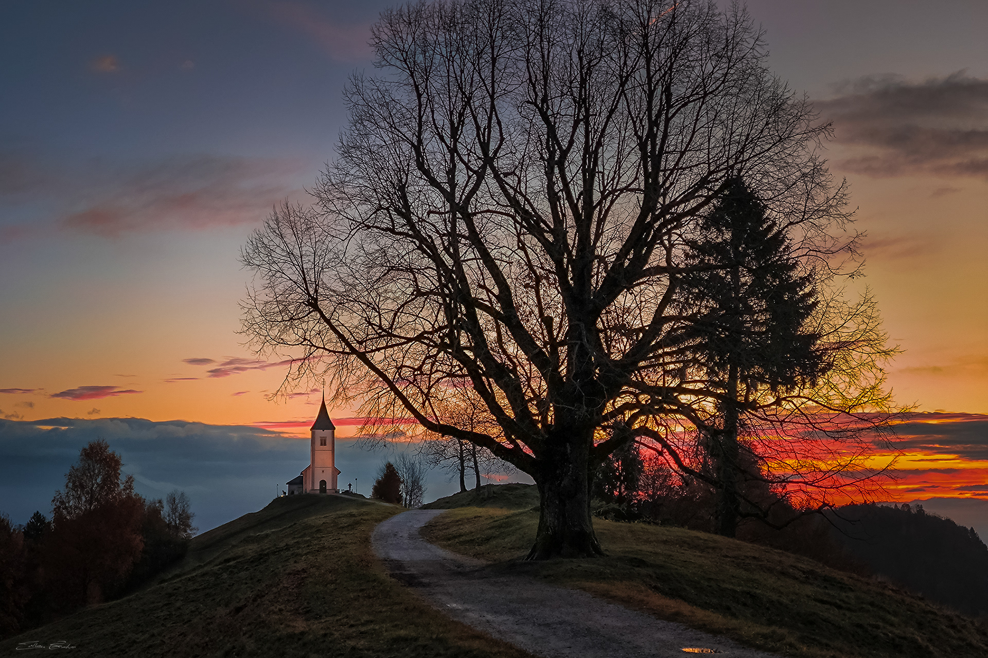 St.Primoz Church - Jamnik, Slovenia