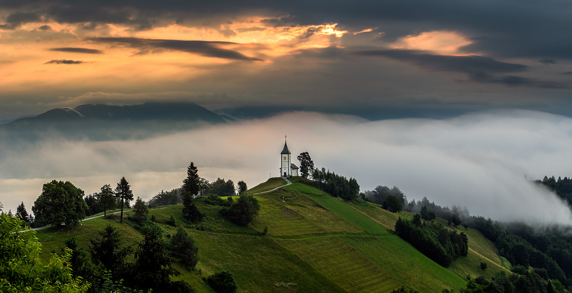 St.Primoz Church - Jamnik, Slovenia