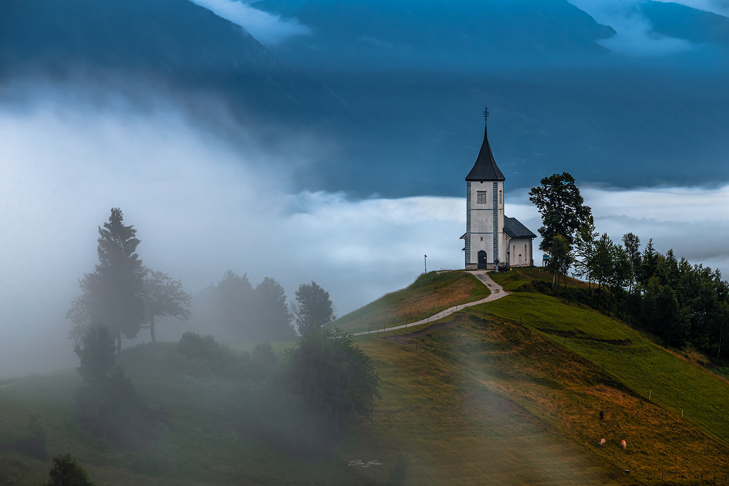 St.Primoz Church - Jamnik, Slovenia