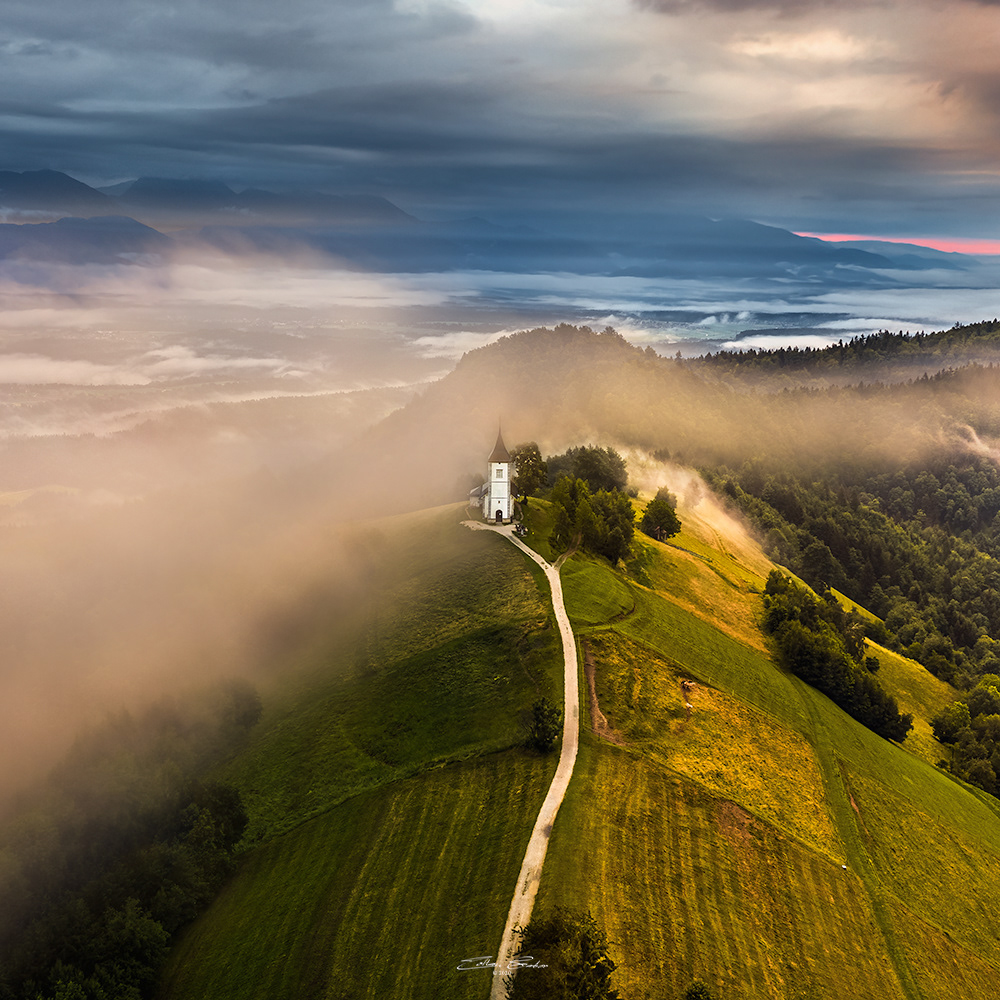 St.Primoz Church - Jamnik, Slovenia