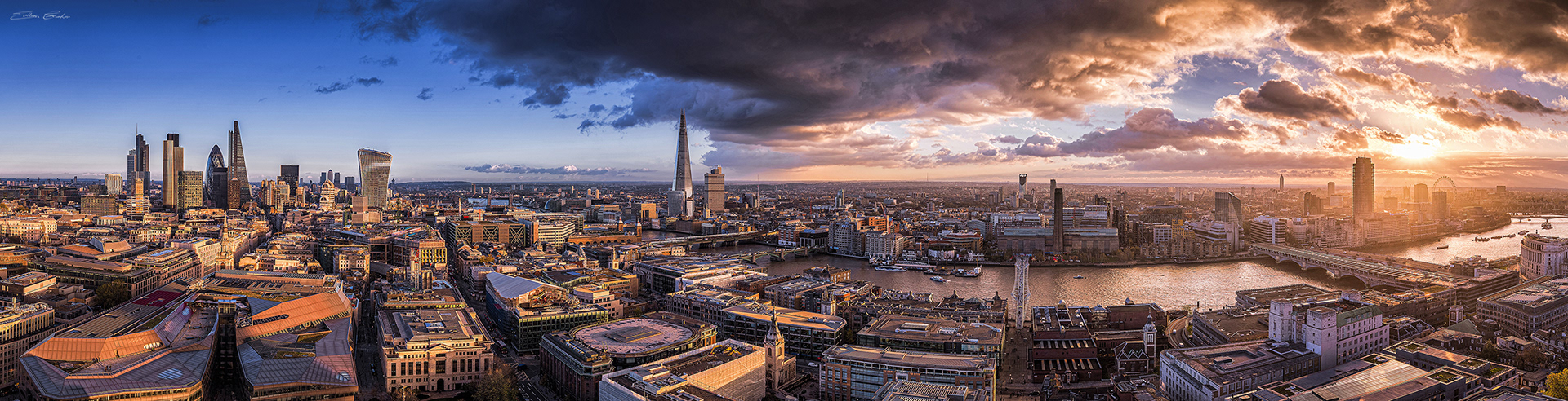 Skyline of London