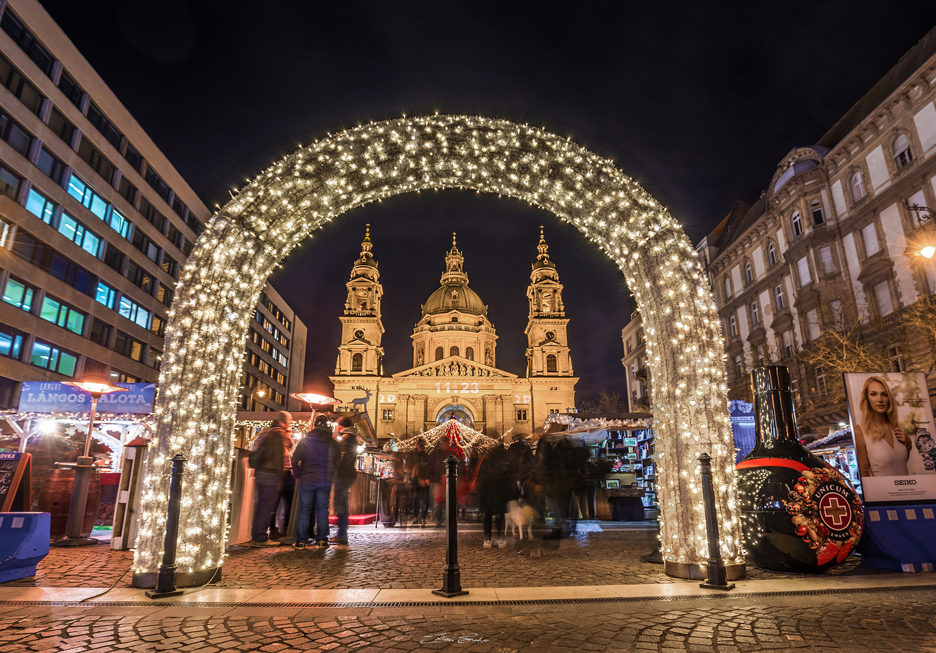 Christmas fare at St.Stephen's Basilica