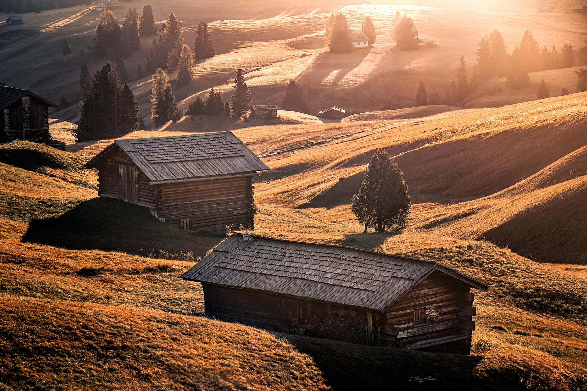 Seiser Alm (Alpe di Siusi) sunrise