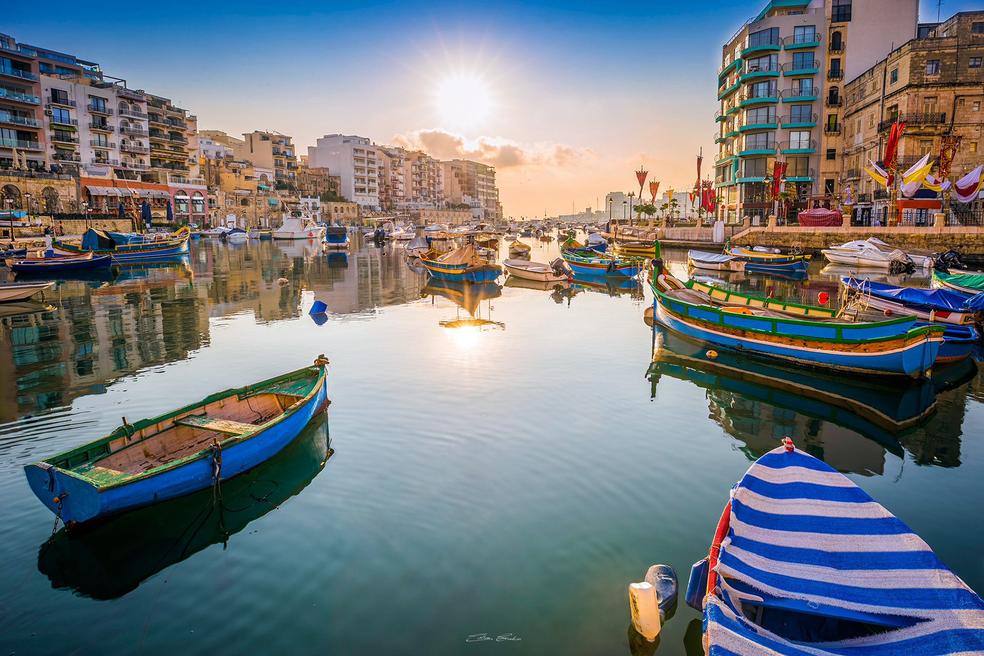 Spinola Bay sunrise