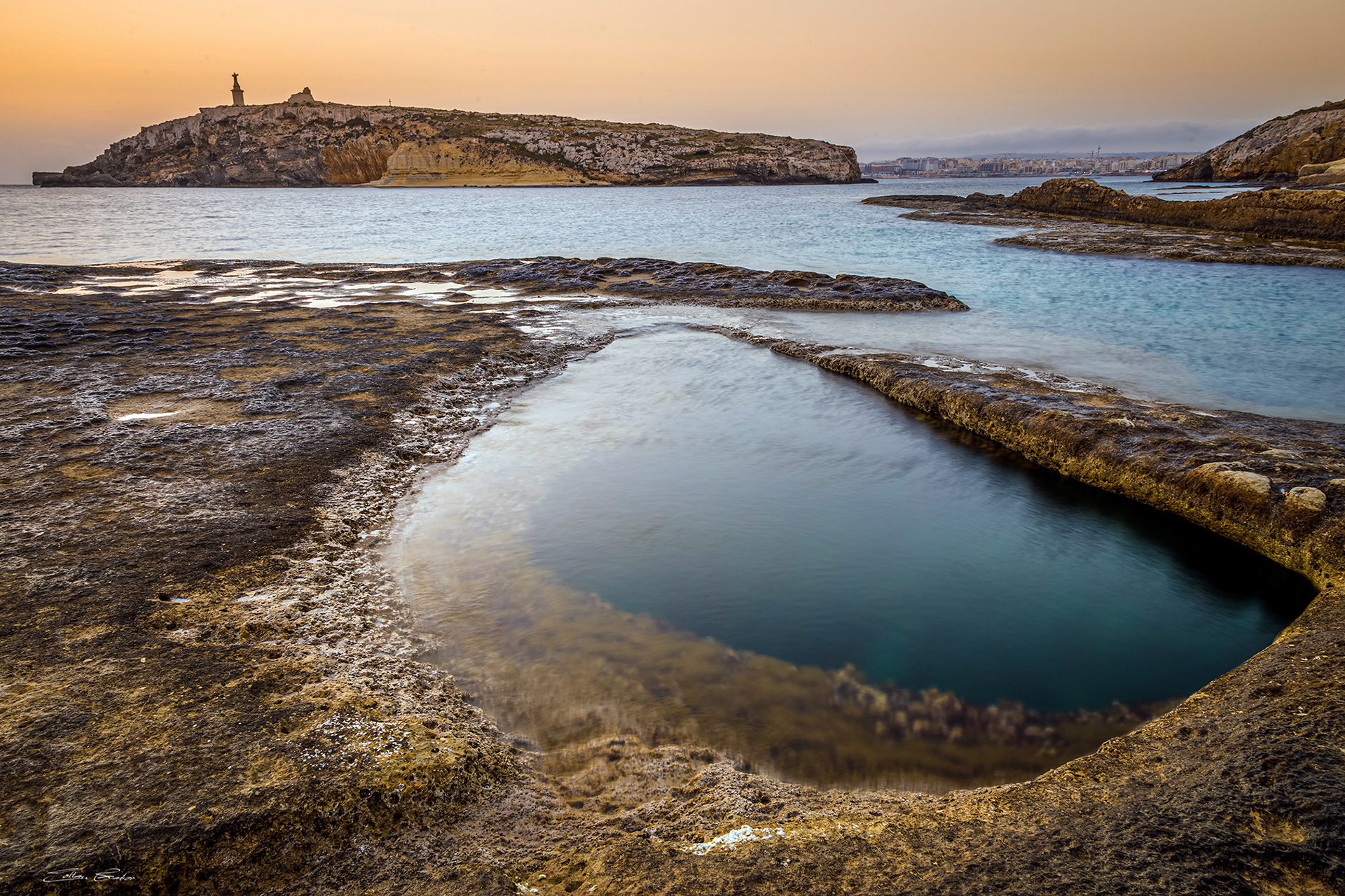 St.Paul's Island at sunrise