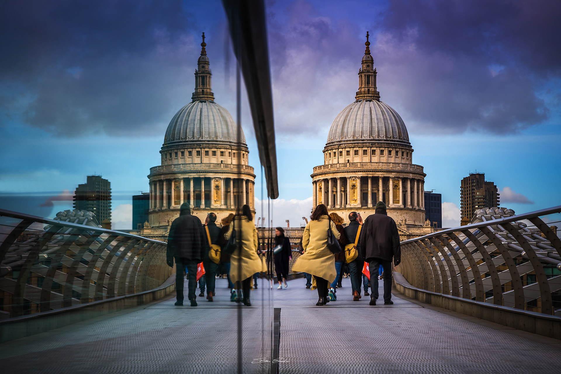 Reflecting St. Paul's Cathedral