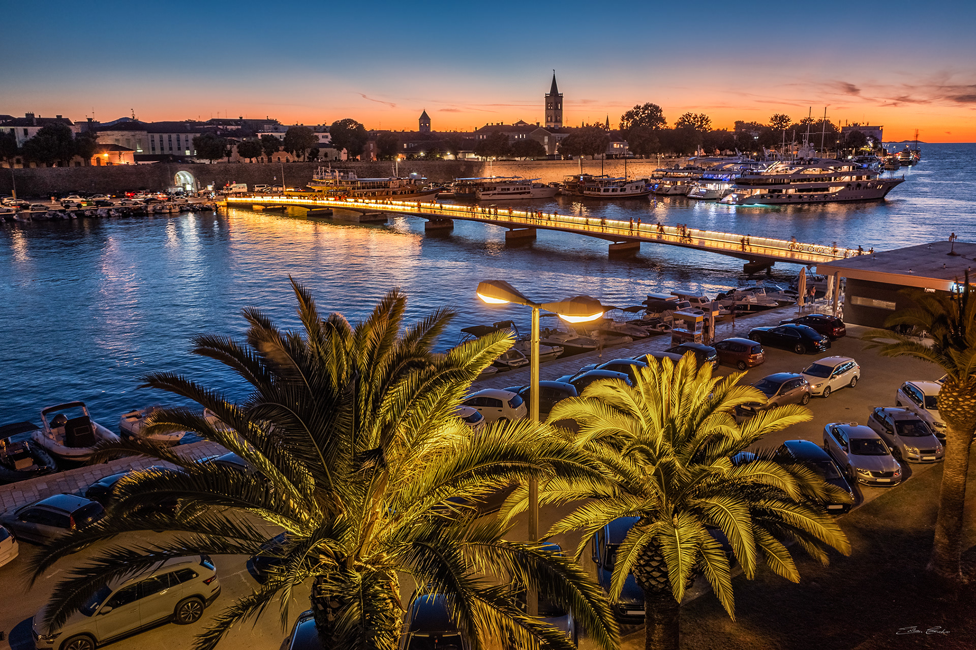 Zadar at sunset - Croatia