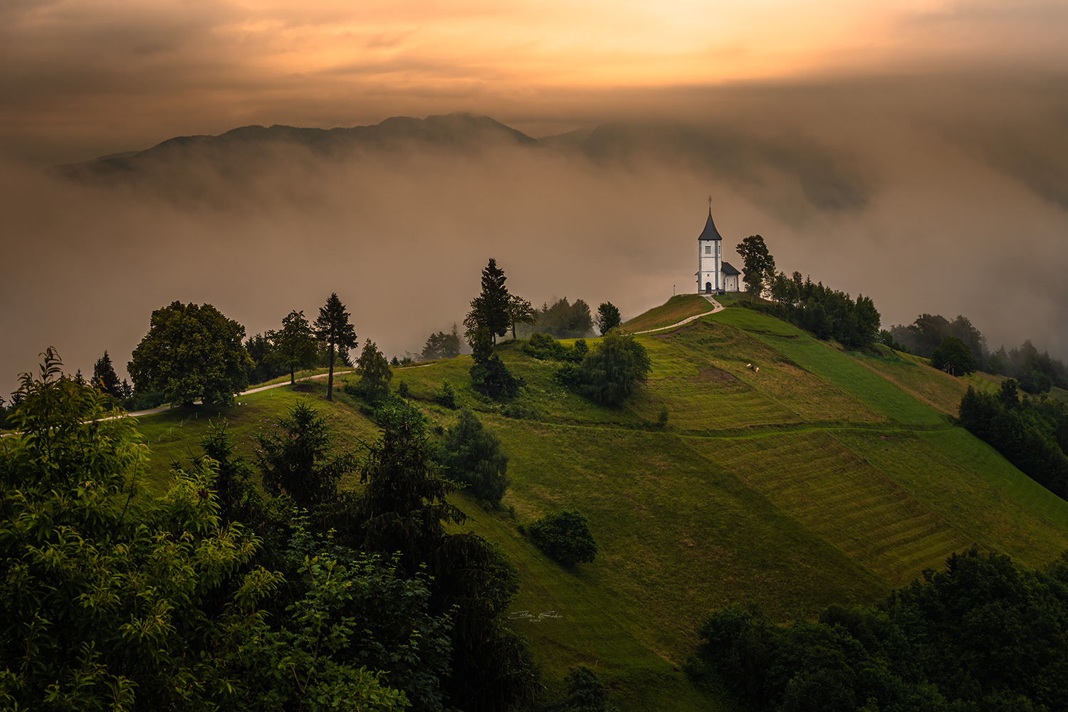 St.Primoz Church - Jamnik, Slovenia