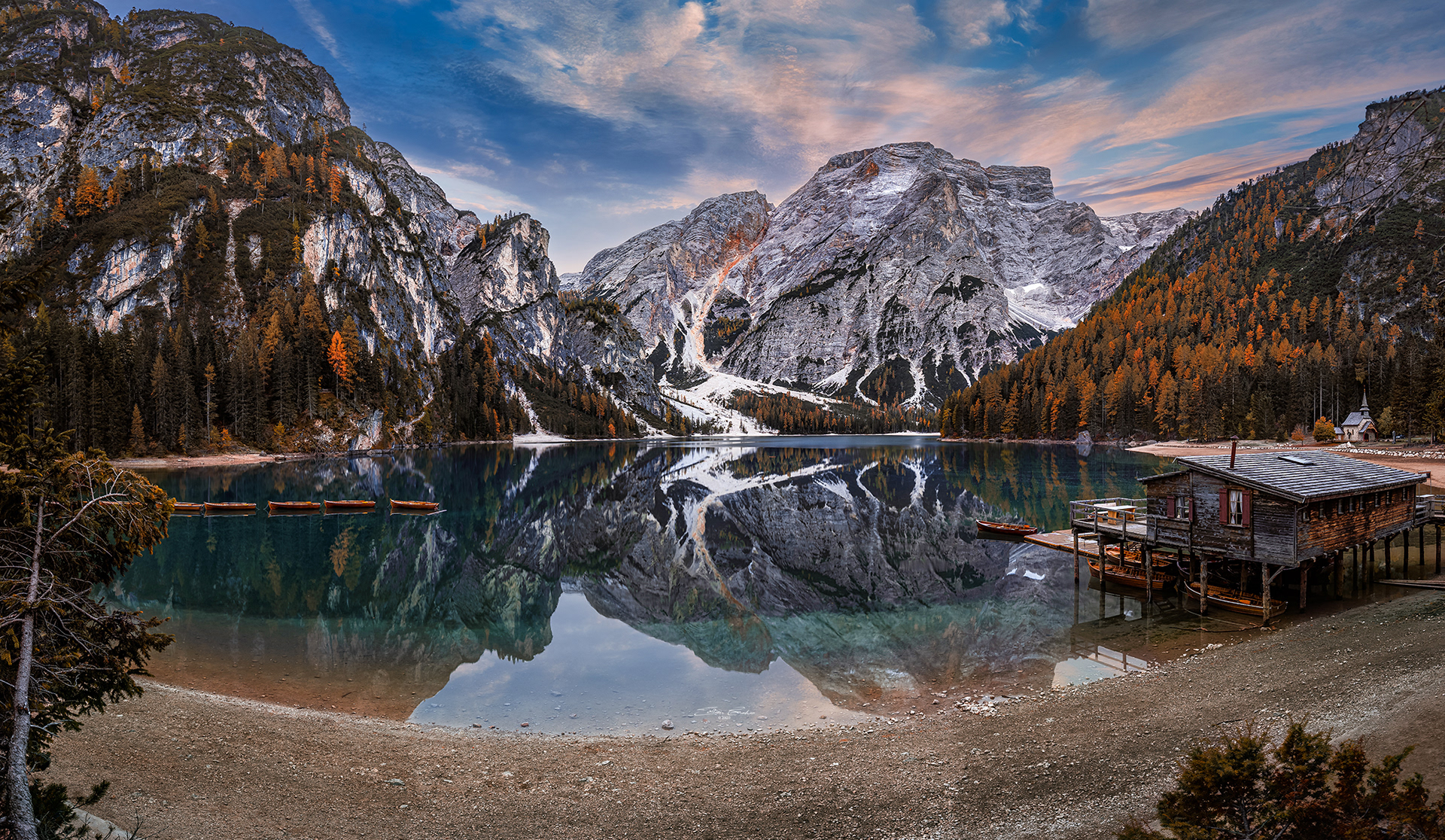 Autumn at Lake Braies