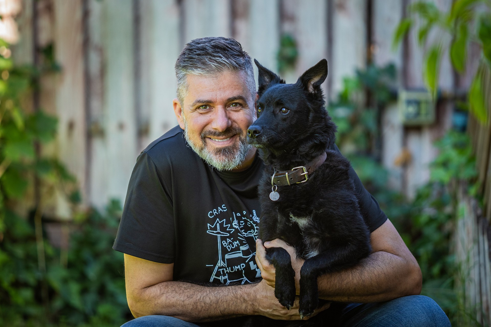 Feri Varga singer and his dog - 2025