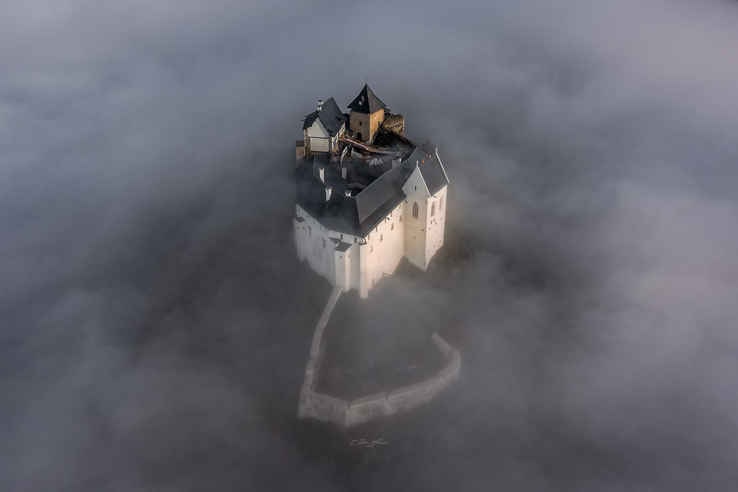 Castle of Fuzer from above
