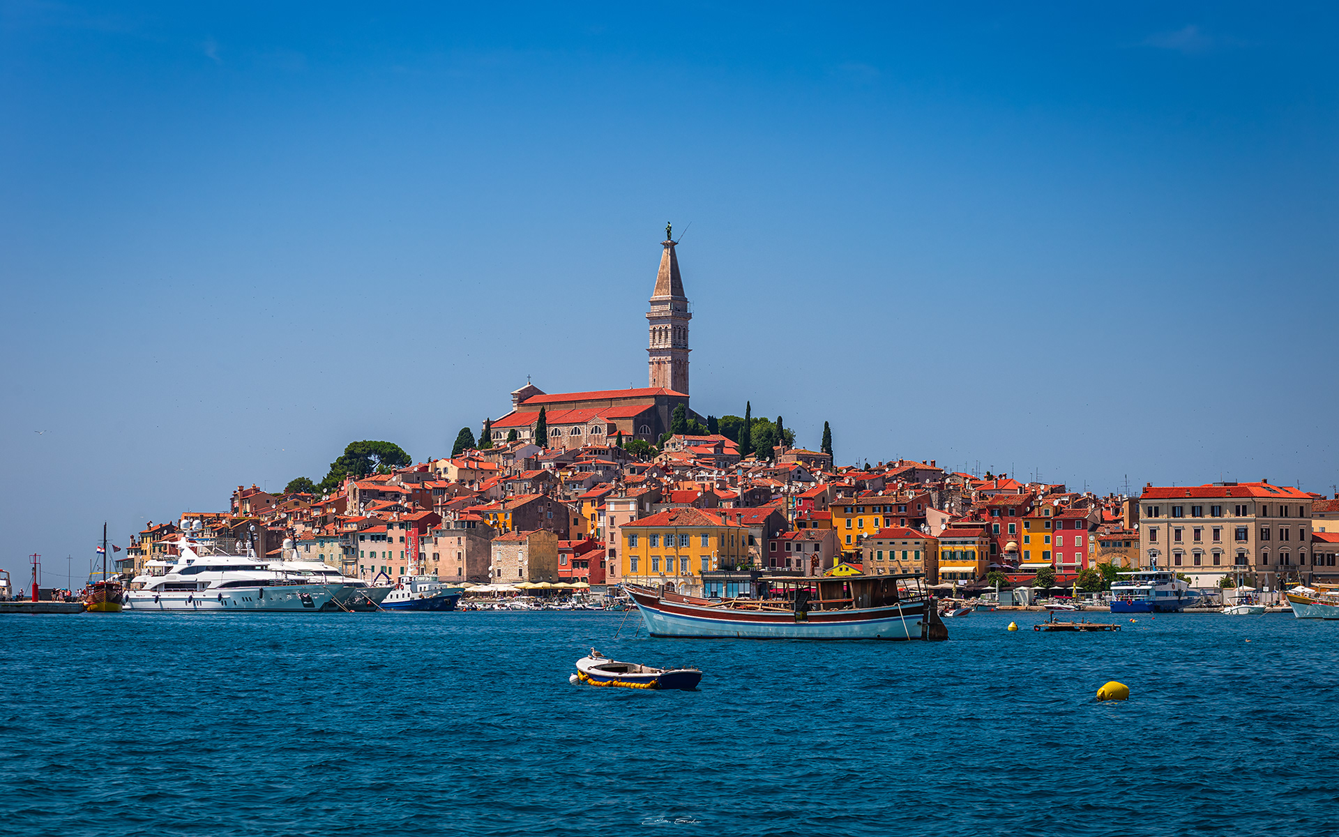 Old town of Rovinj, Croatia