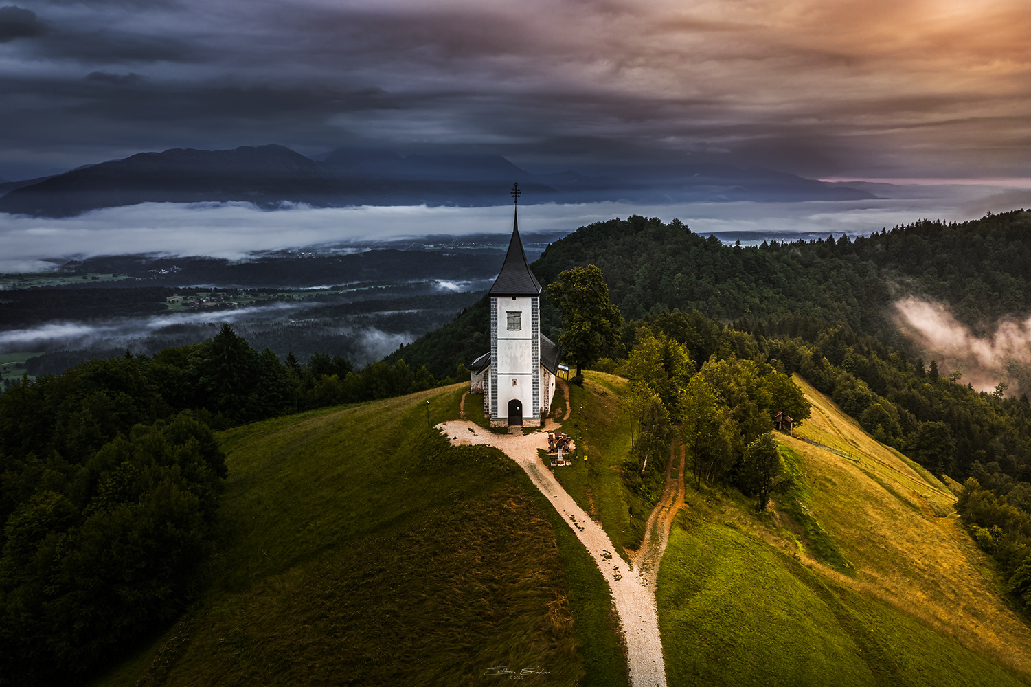St.Primoz Church - Jamnik, Slovenia