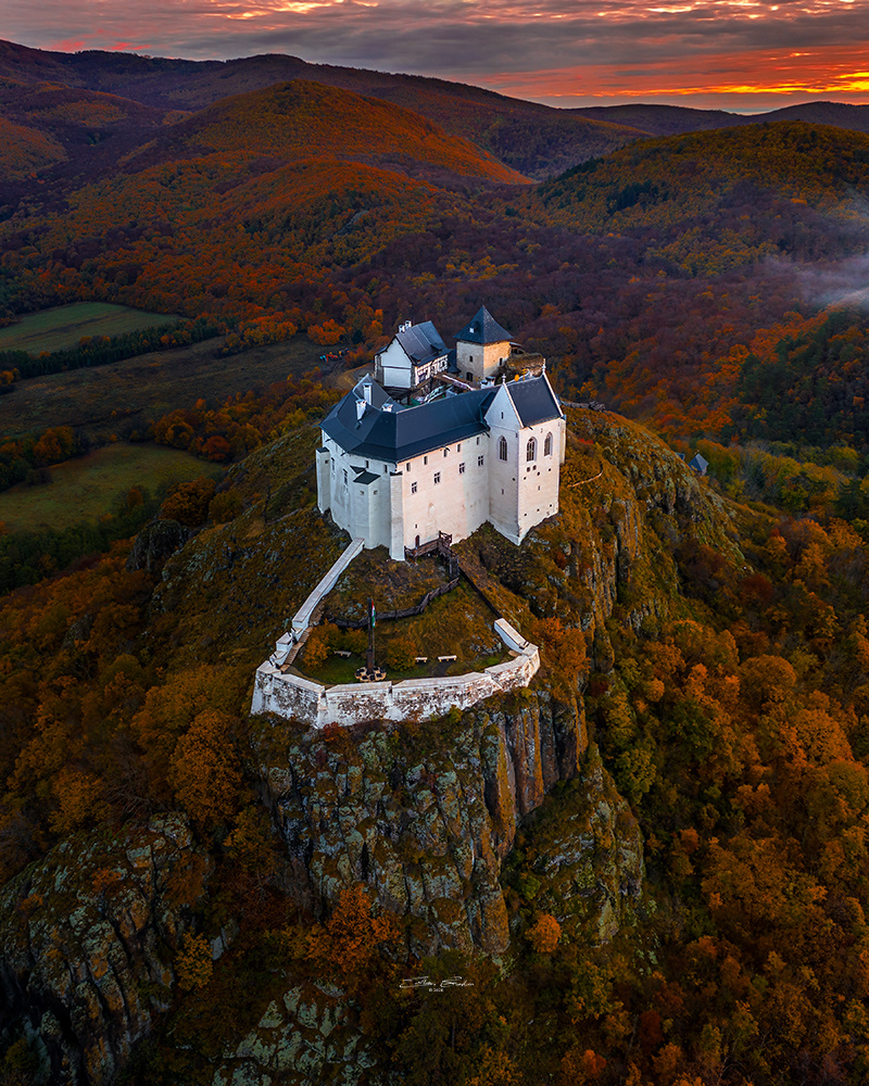 Castle of Fuzer from above