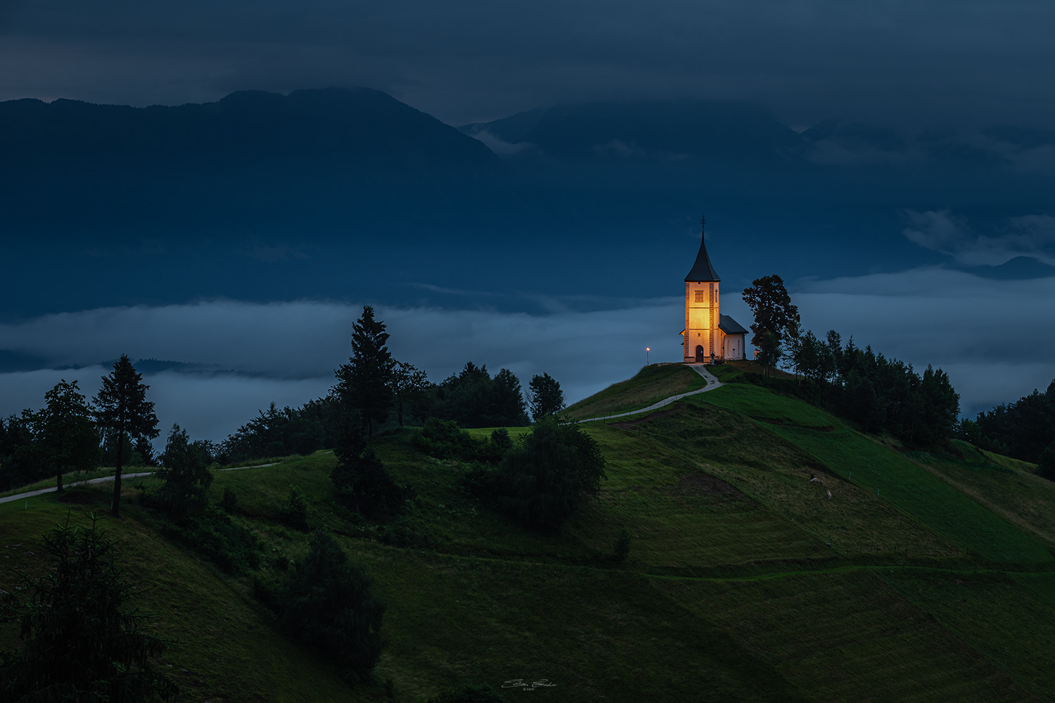 St.Primoz Church - Jamnik, Slovenia