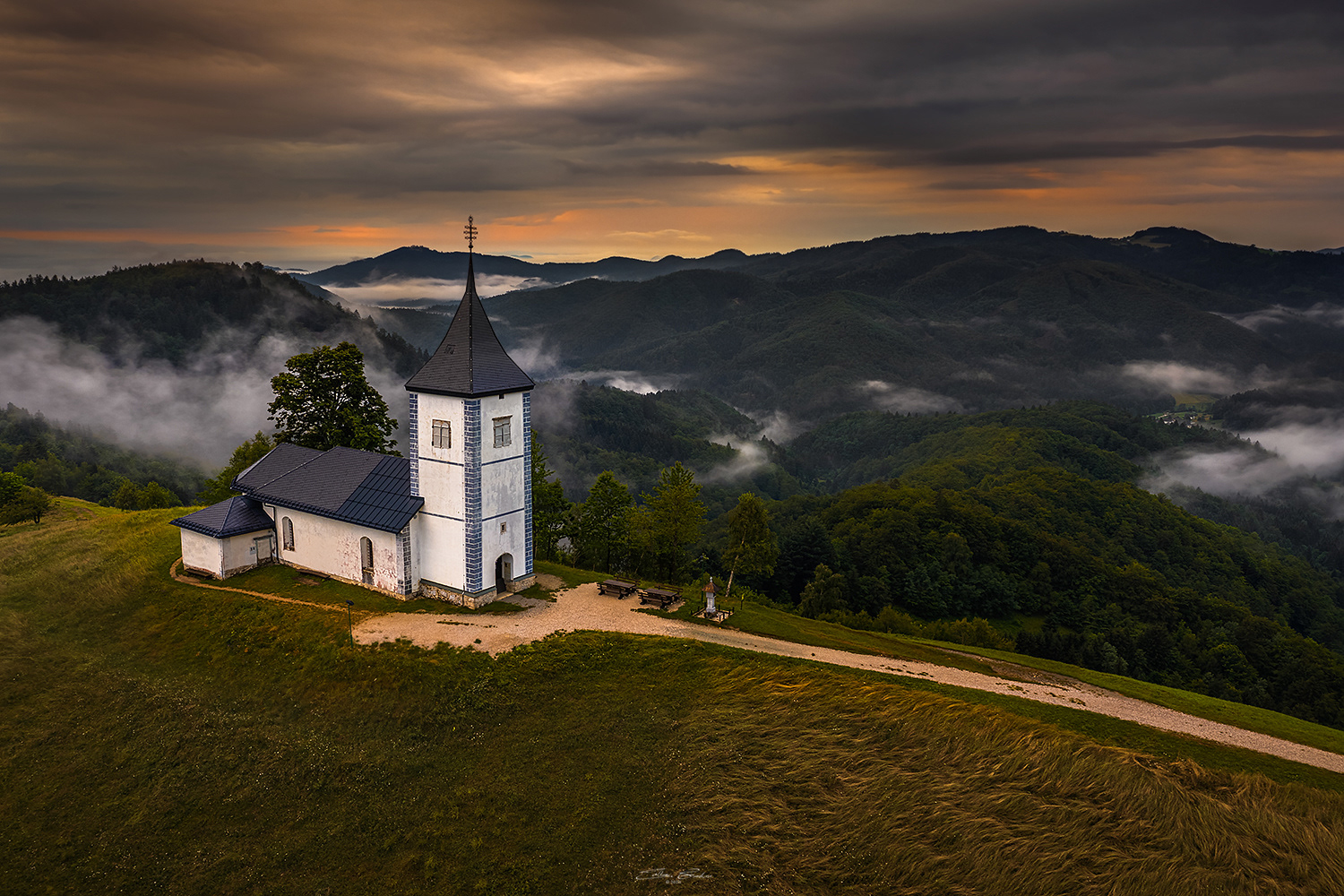 St.Primoz Church - Jamnik, Slovenia