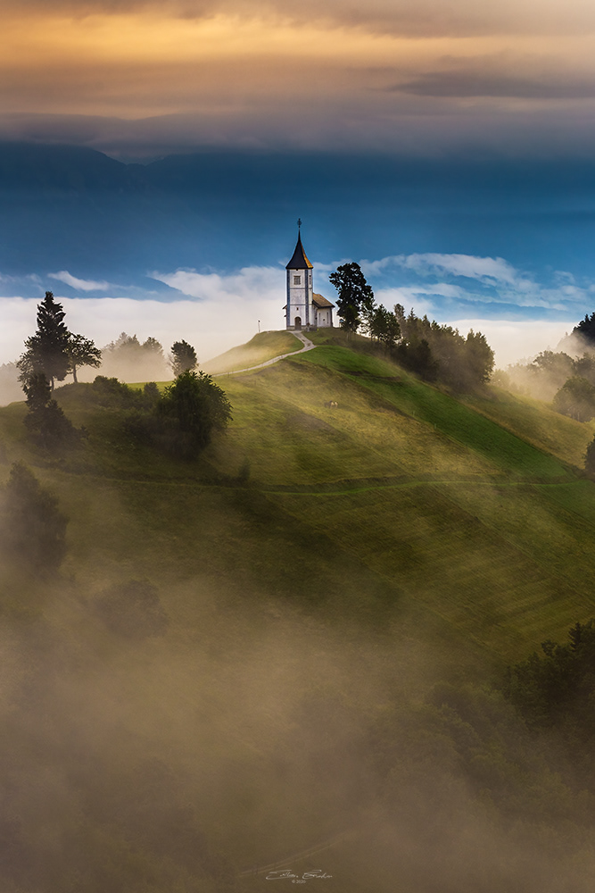 St.Primoz Church - Jamnik, Slovenia