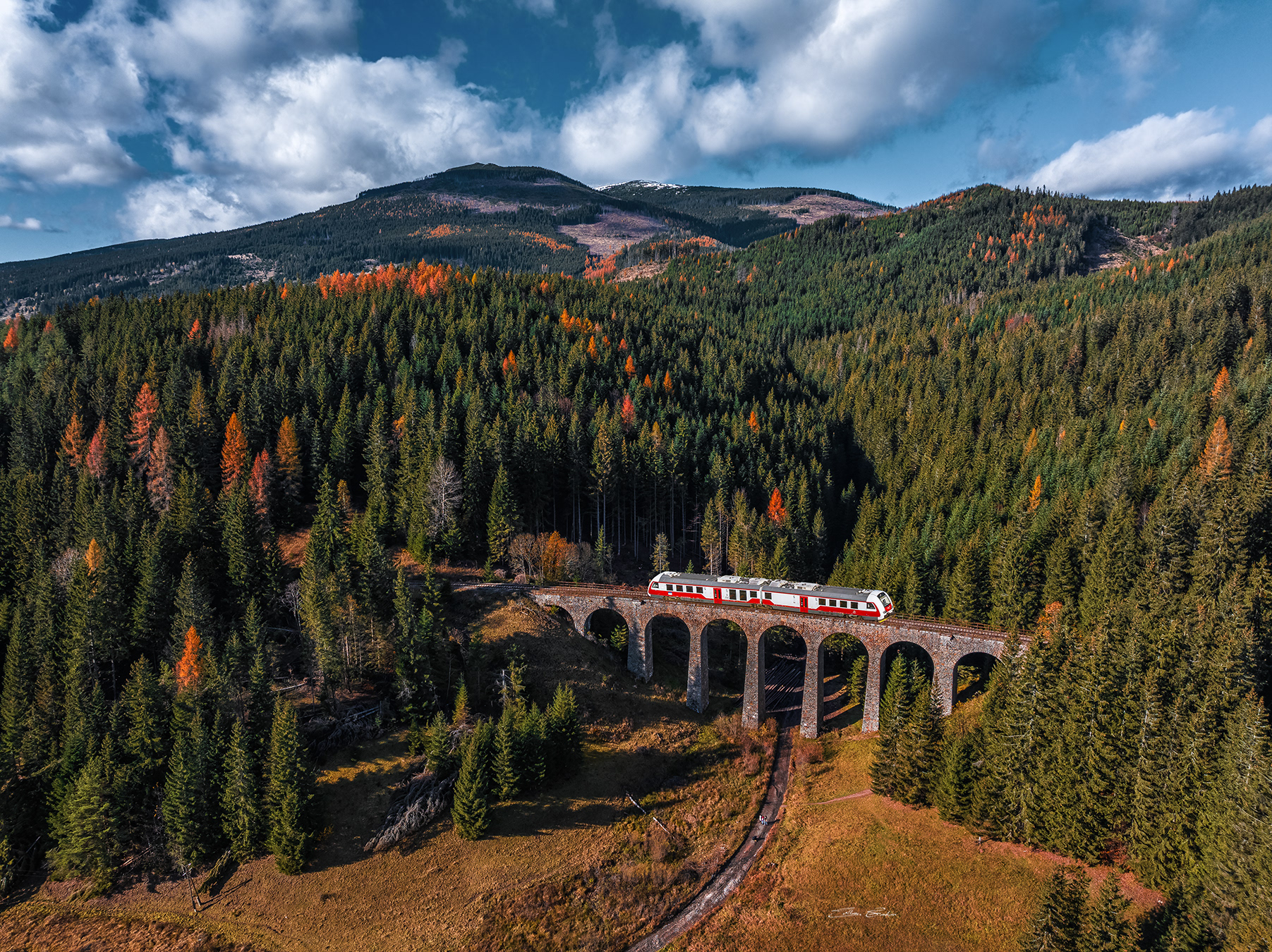 Chmarošský viadukt at Telgárt