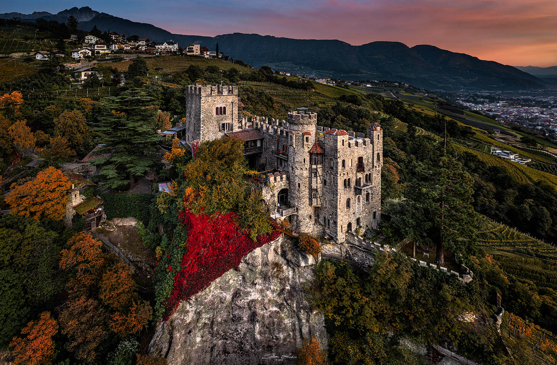 Brunnenburg Castle at Tirolo