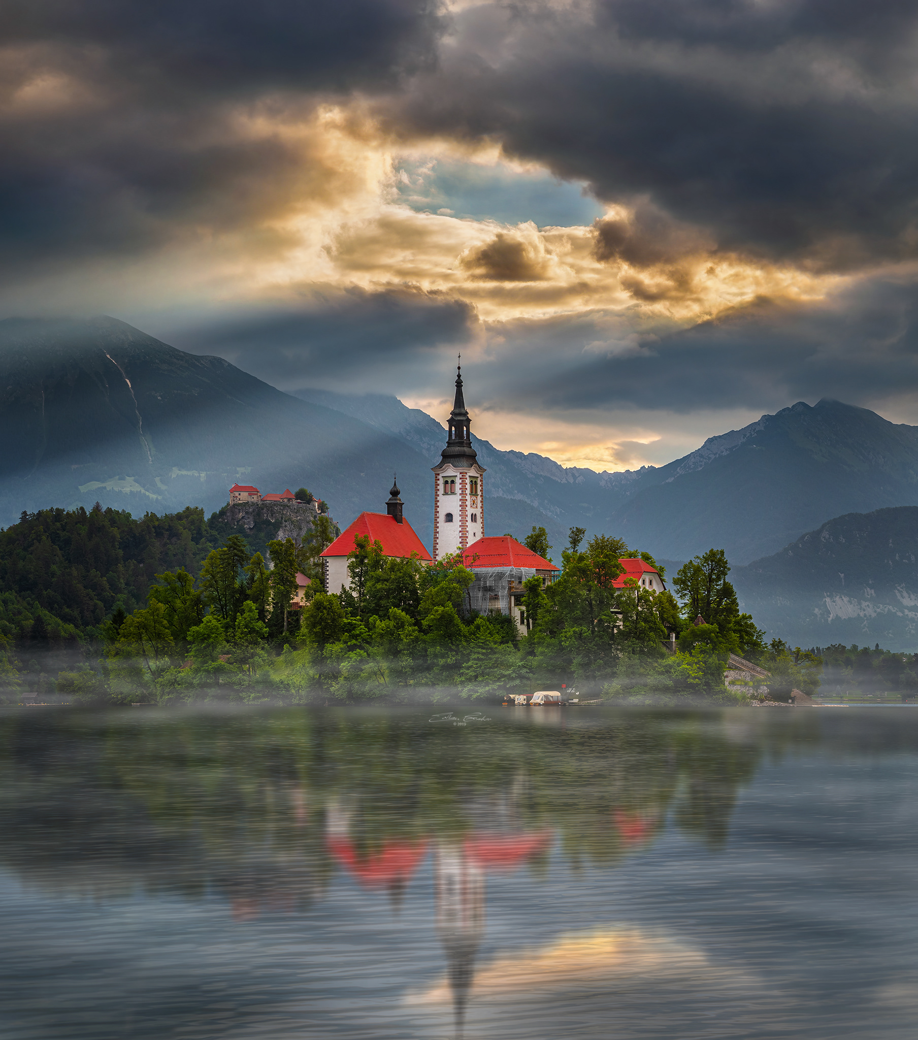 Church of the Assumption of Mary - Lake Bled