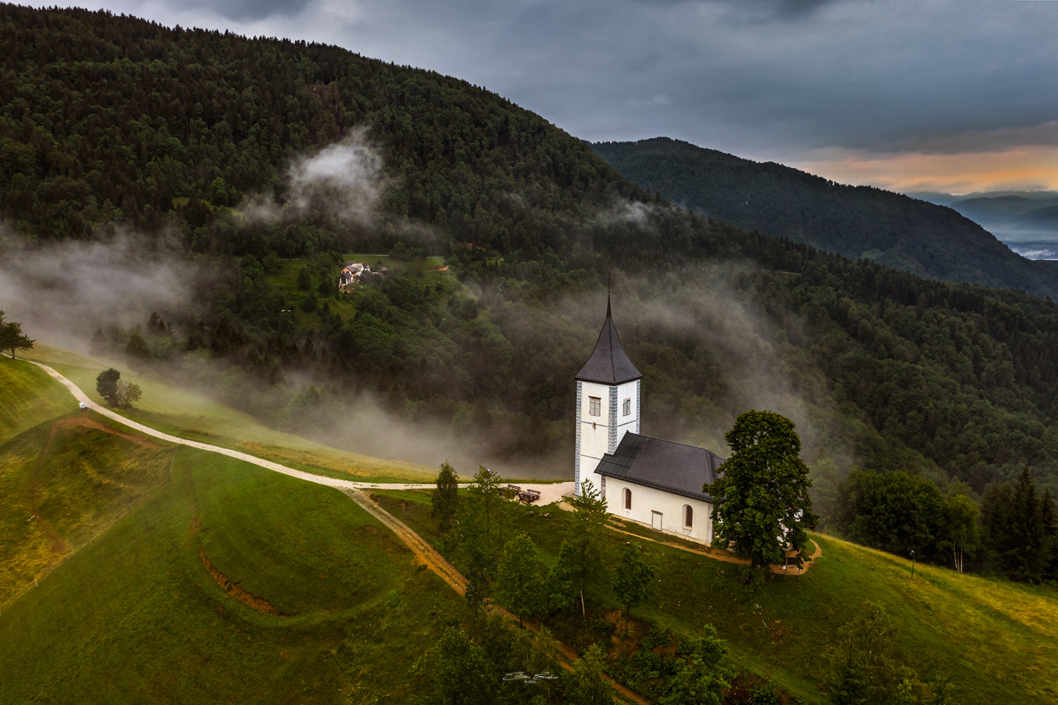St.Primoz Church - Jamnik, Slovenia